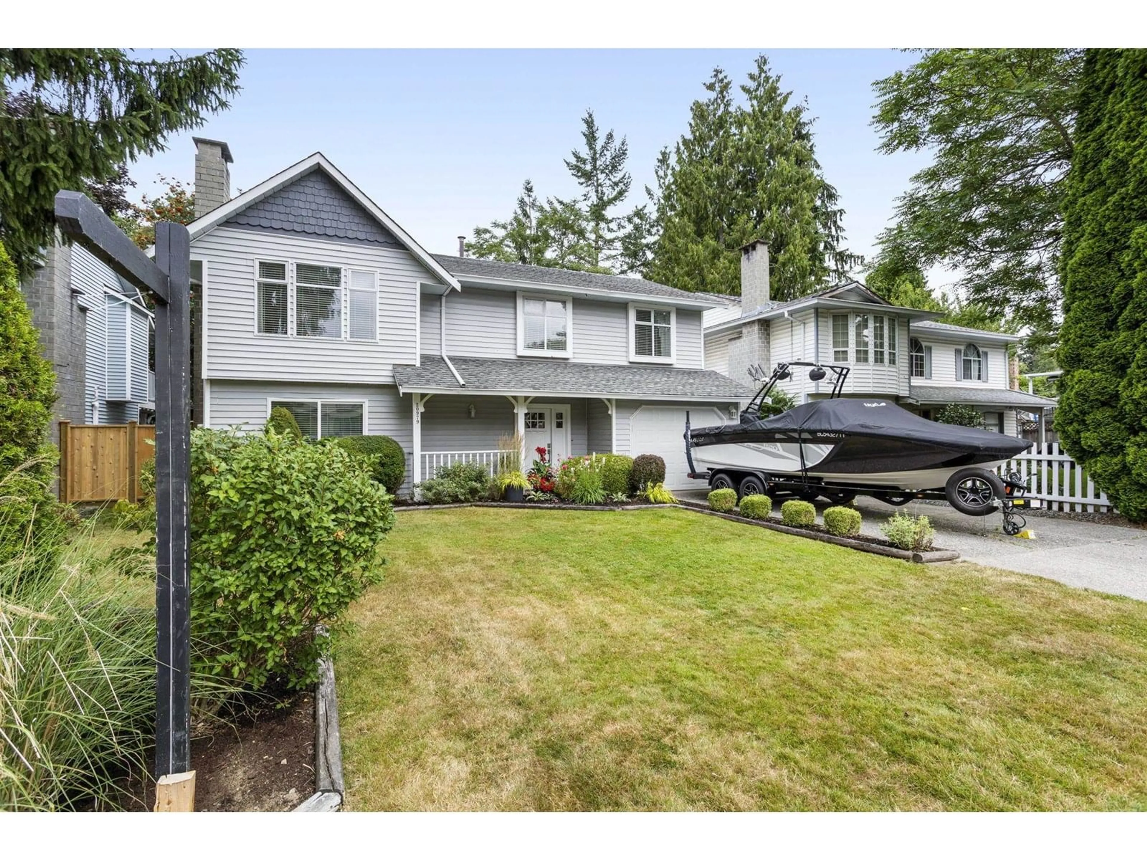 Home with vinyl exterior material, street for 20979 93, Langley British Columbia V1M2B3