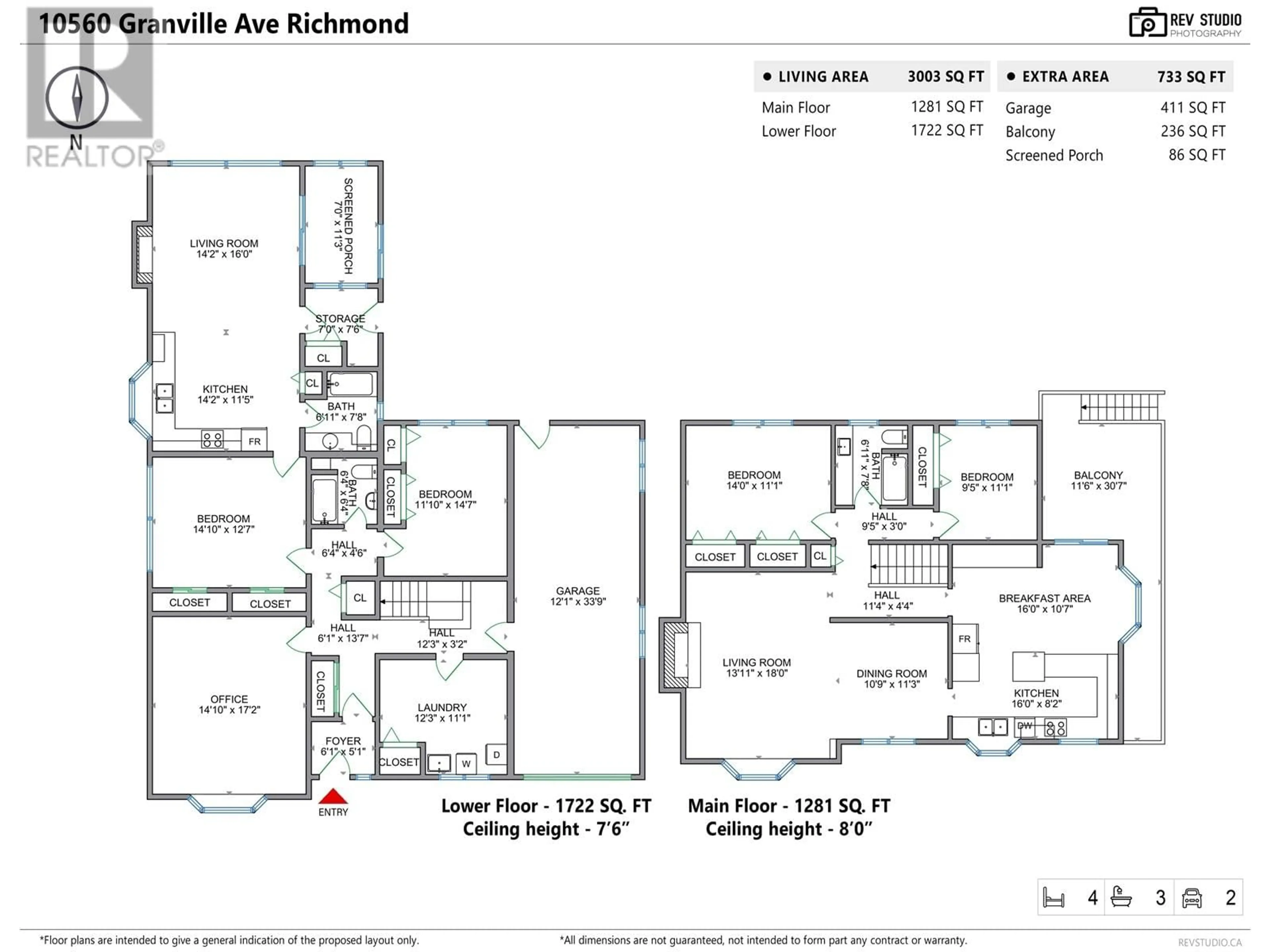 Floor plan for 10560 GRANVILLE AVENUE, Richmond British Columbia V6Y1R4