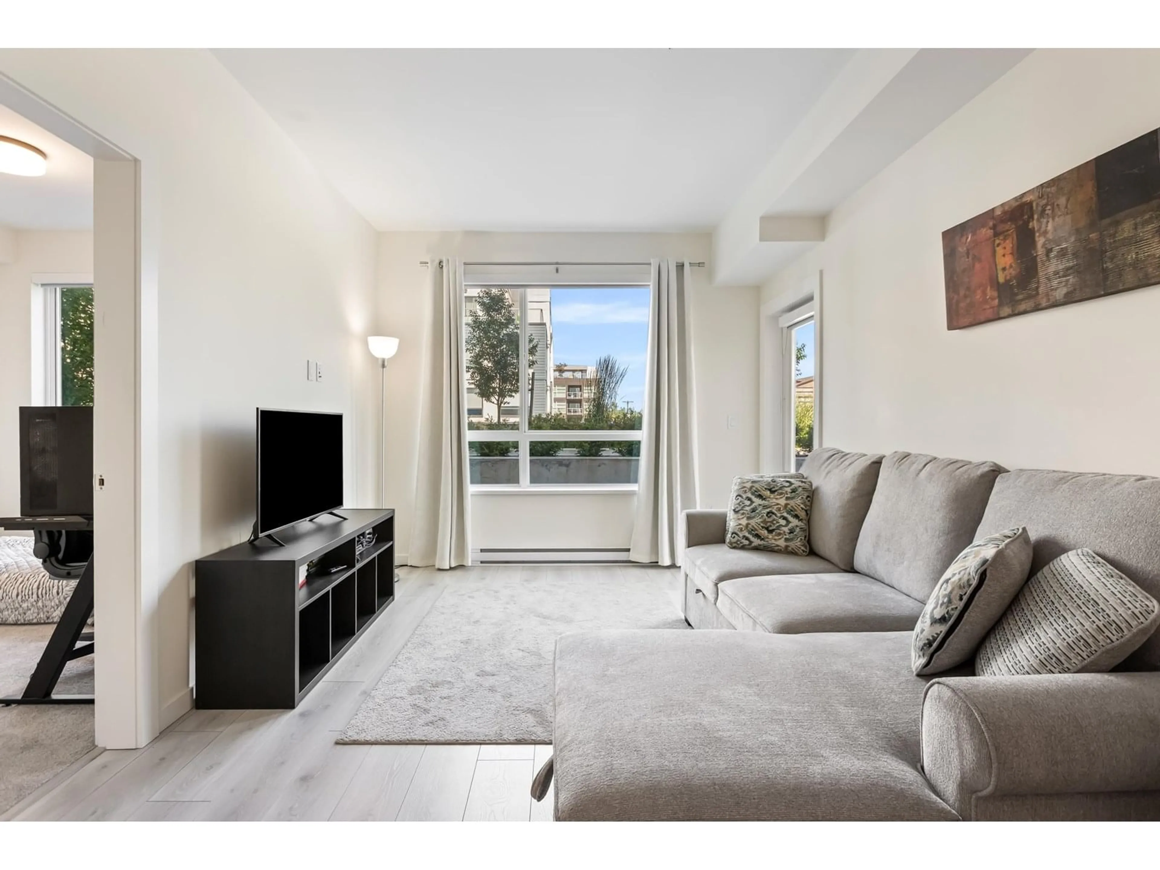 Living room with furniture, unknown for 206 - 7920 206, Langley British Columbia V2Y3X1