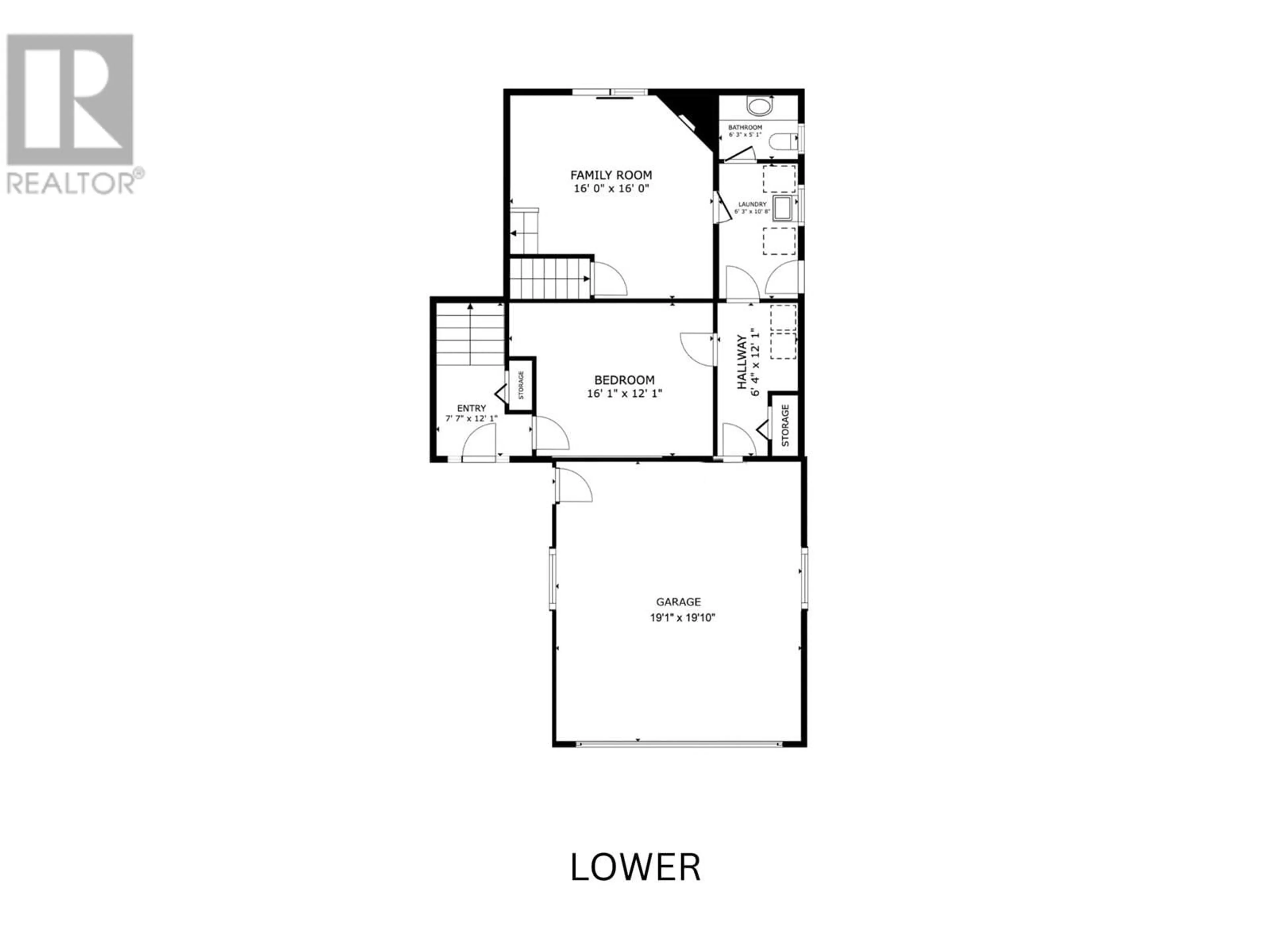 Floor plan for 10411 113 AVENUE, Fort St. John British Columbia V1J6C5