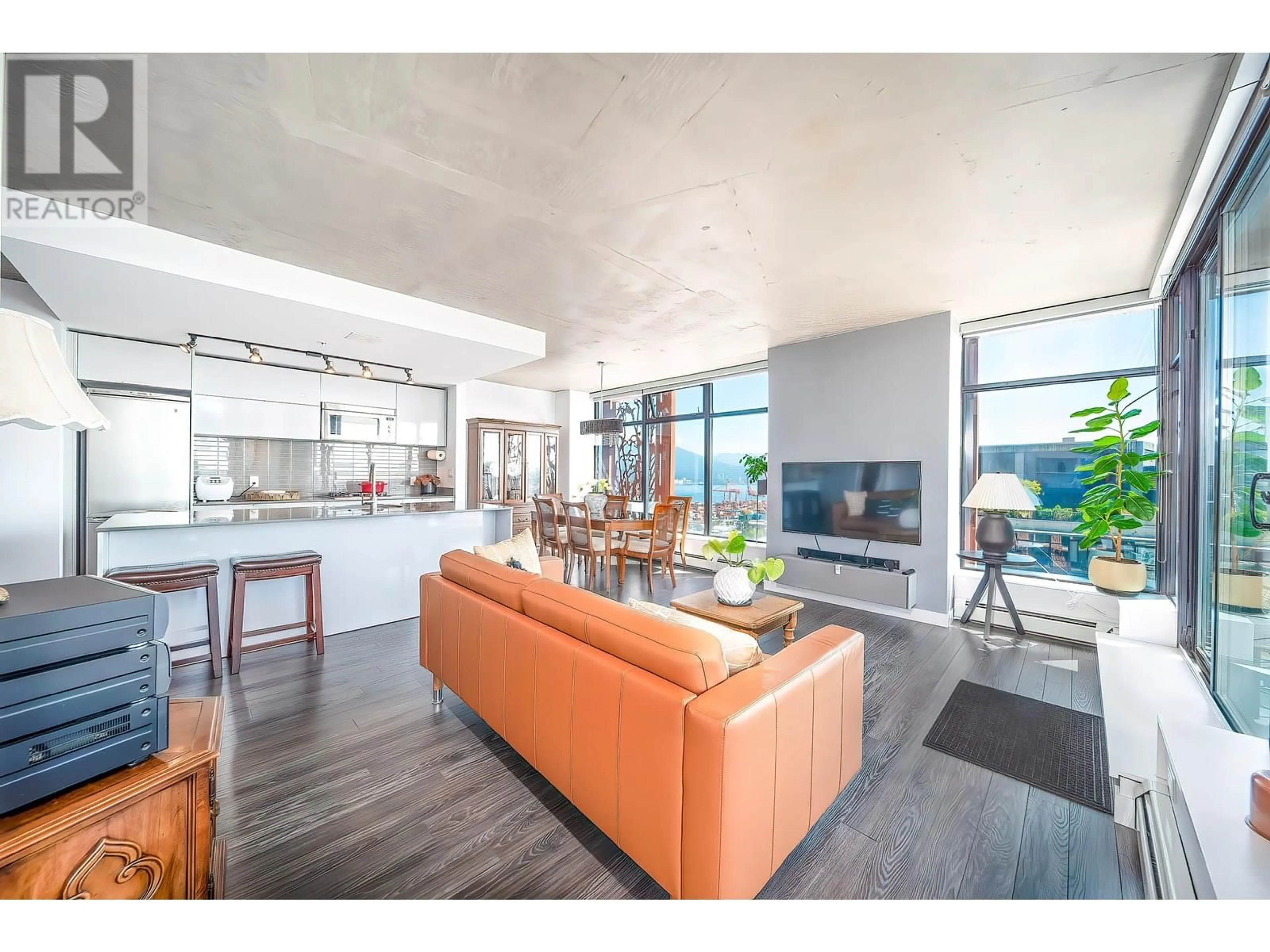 Open concept kitchen, unknown for 3506 - 128 CORDOVA STREET, Vancouver British Columbia V6B0E6