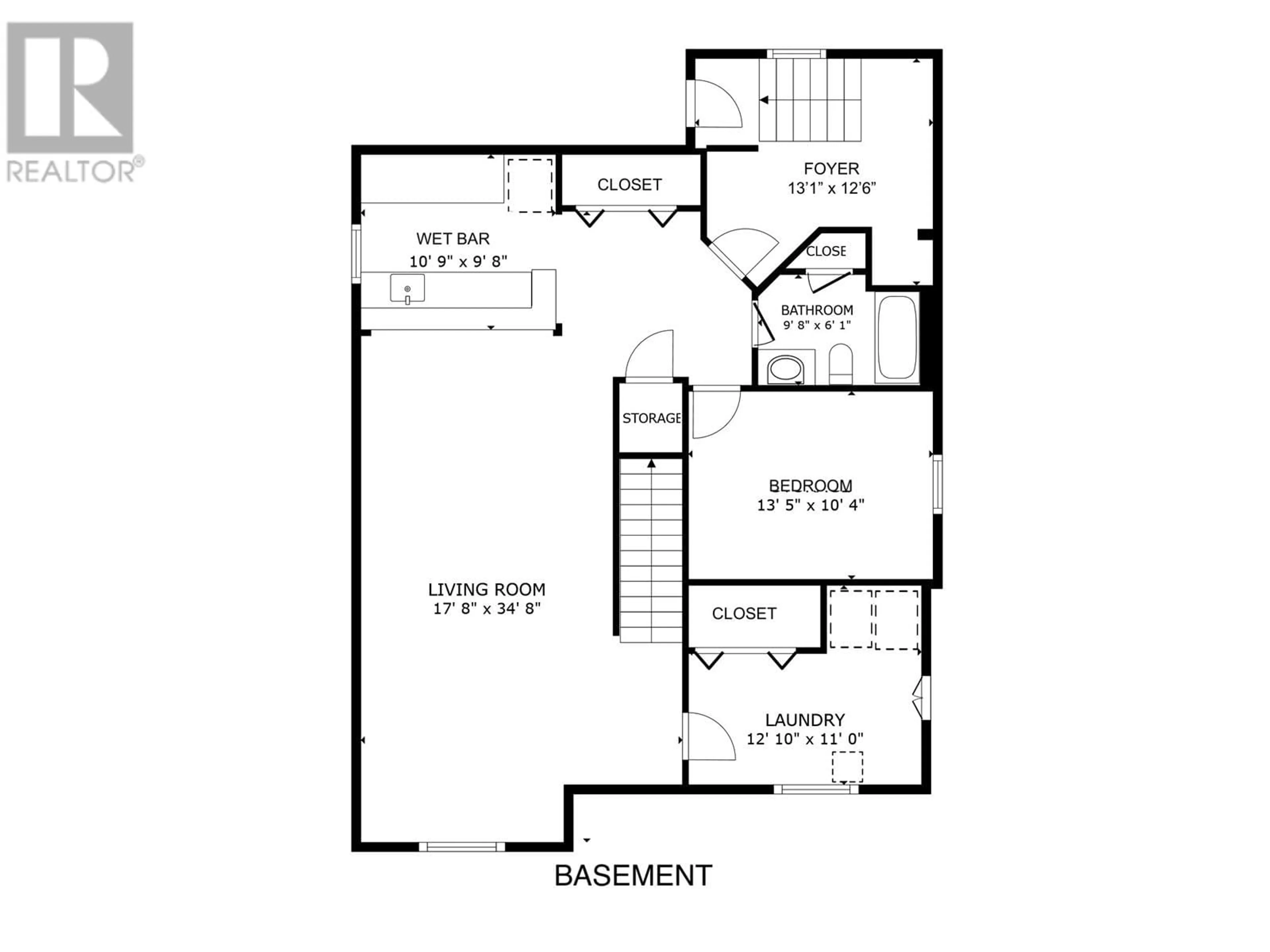 Floor plan for 11704 97 STREET, Fort St. John British Columbia V1J0E9