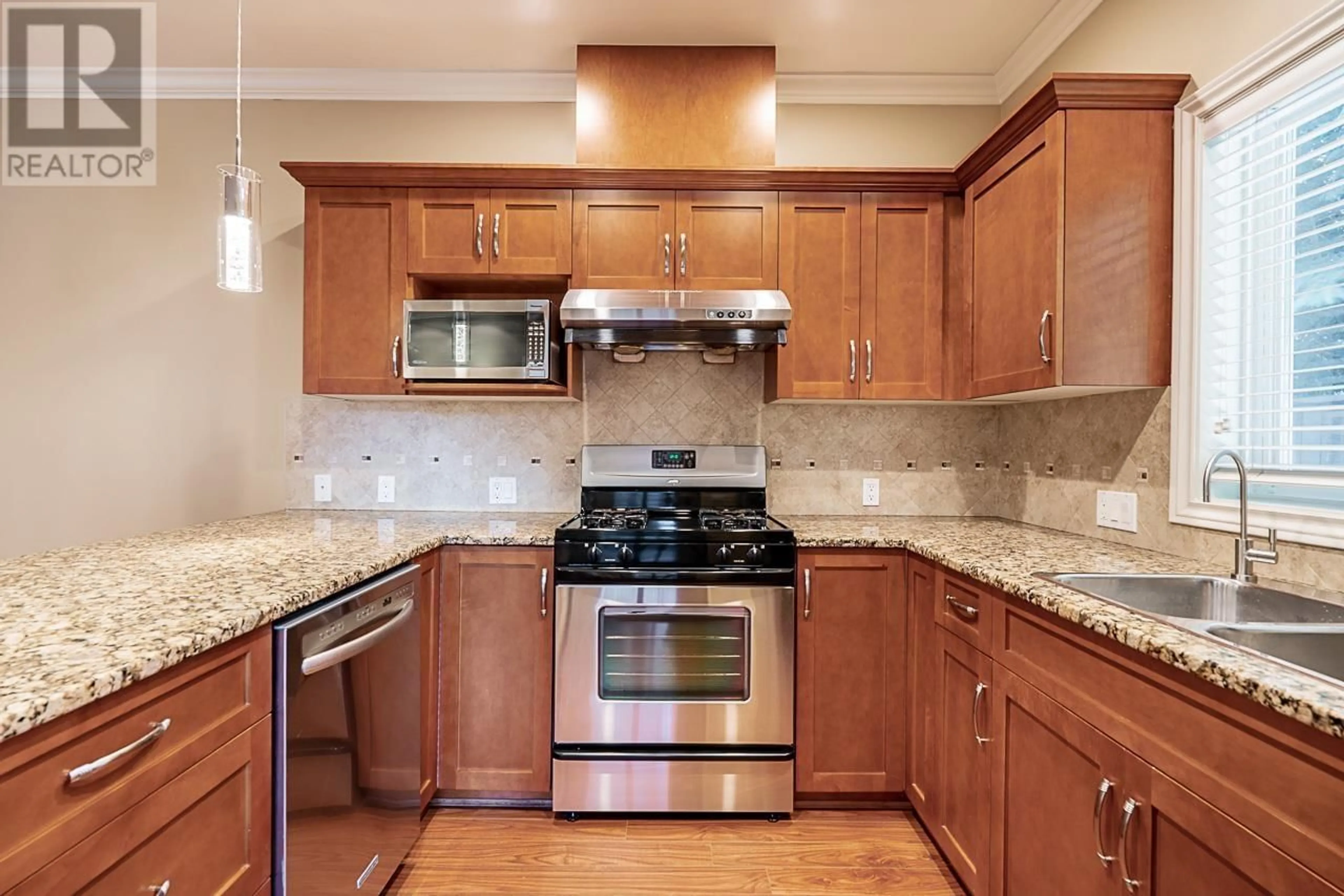 Standard kitchen, ceramic/tile floor for 11 - 8311 NO. 2 ROAD, Richmond British Columbia V7C3M2