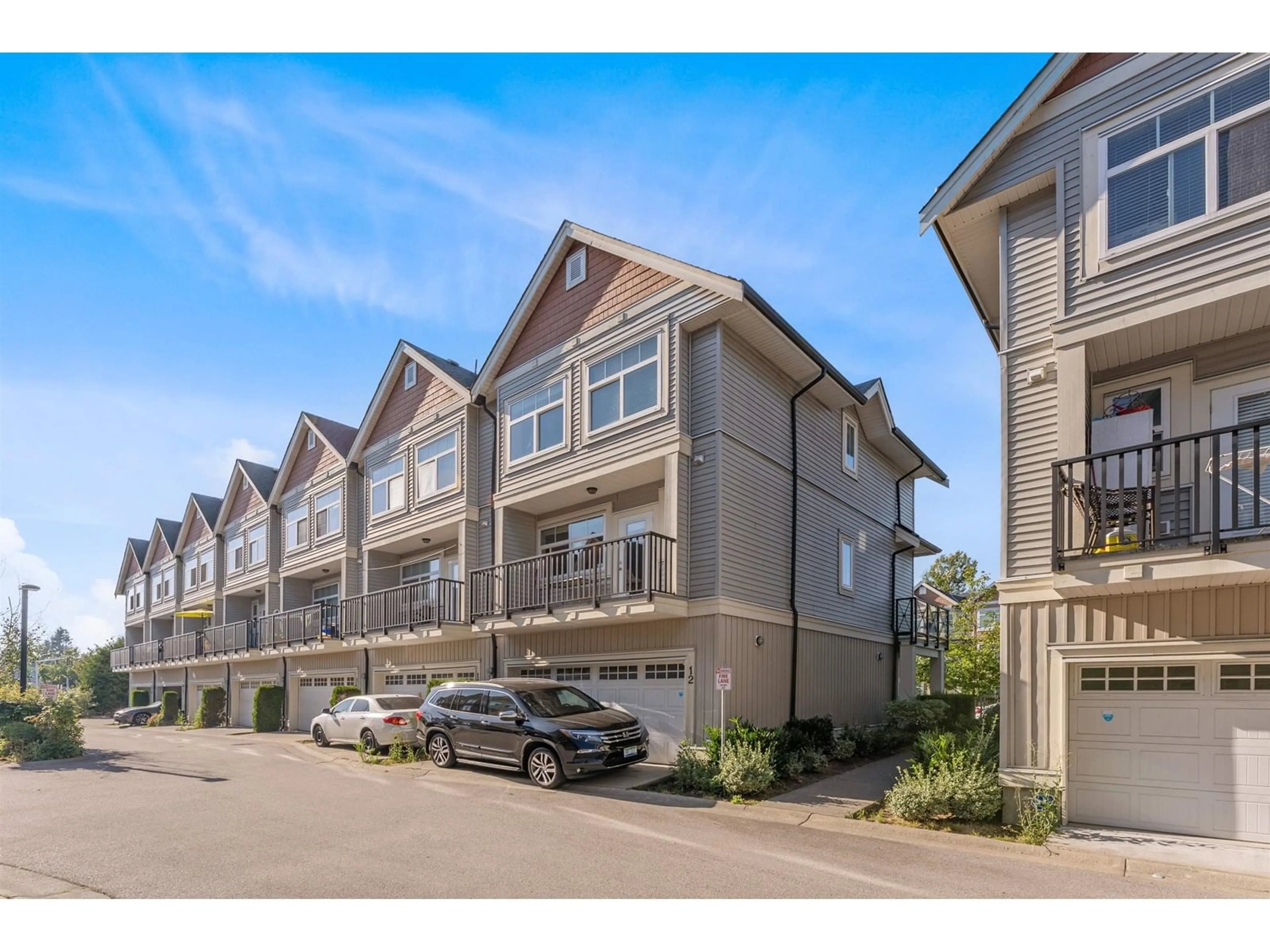 A pic from outside/outdoor area/front of a property/back of a property/a pic from drone, street for 12 - 12092 70, Surrey British Columbia V3W1A6