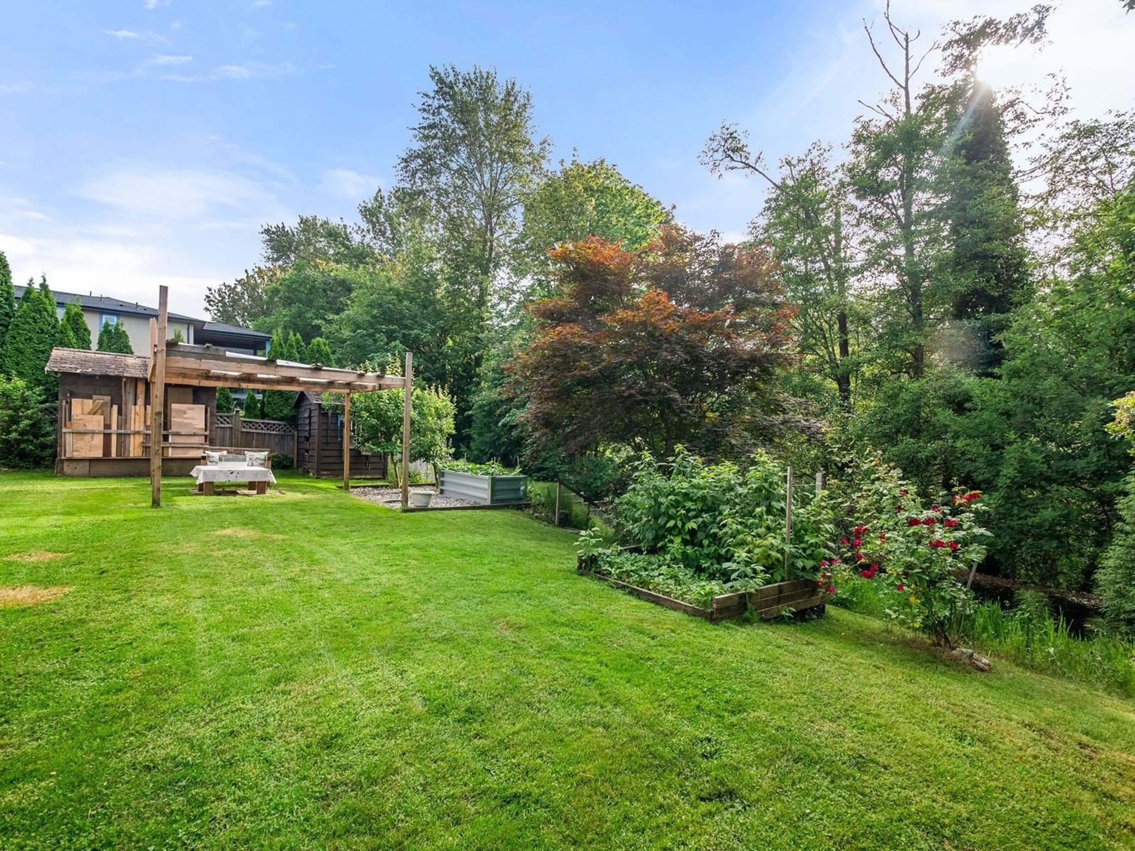 Patio, forest/trees view for 6991 WESTVIEW, Delta British Columbia V4E2L7
