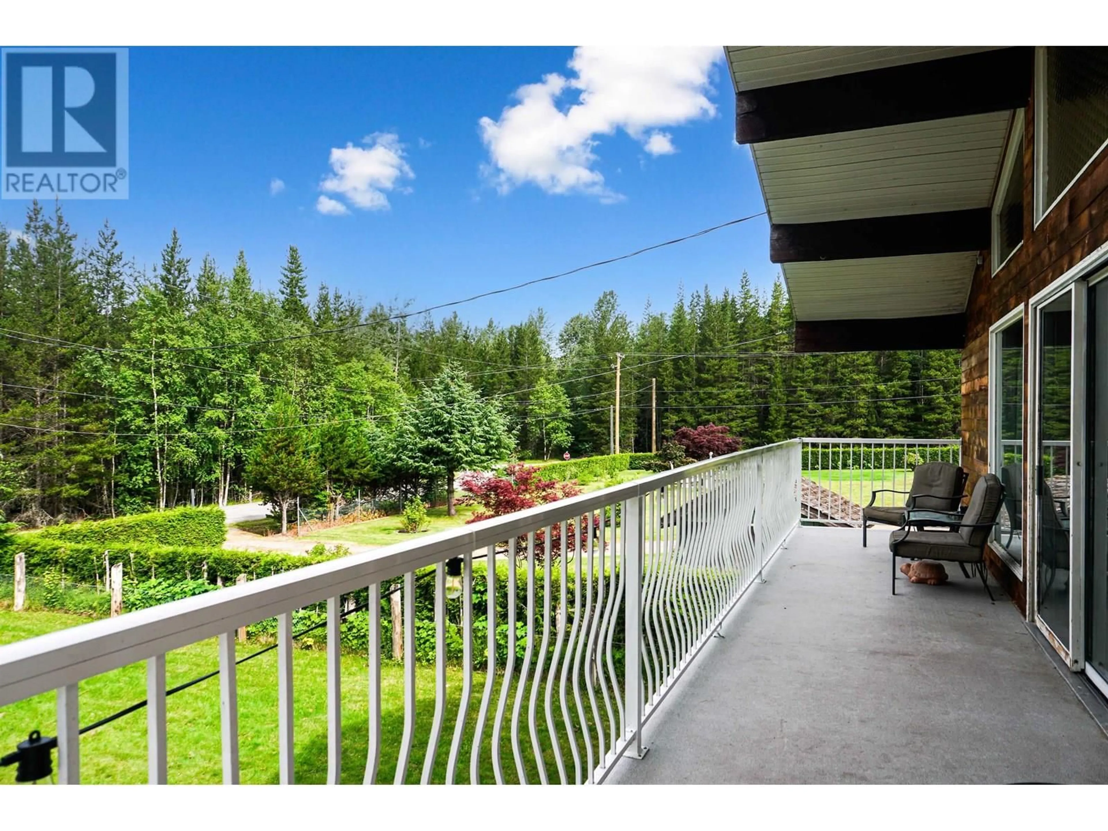 Patio, forest/trees view for 2410 KRESTON STREET, Terrace British Columbia V8G0G2