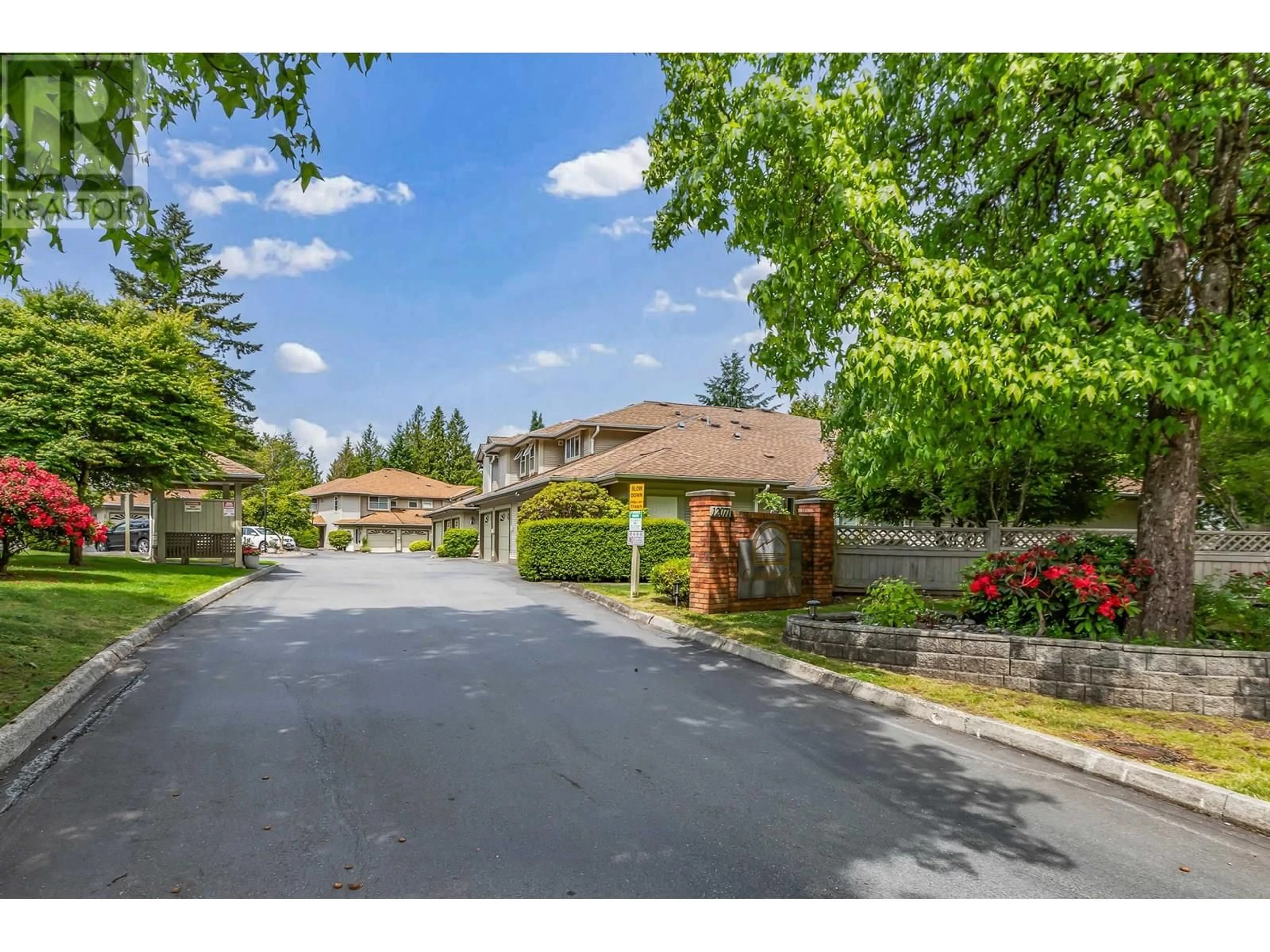 A pic from outside/outdoor area/front of a property/back of a property/a pic from drone, street for 31 - 12071 232B STREET, Maple Ridge British Columbia V2X0Z7