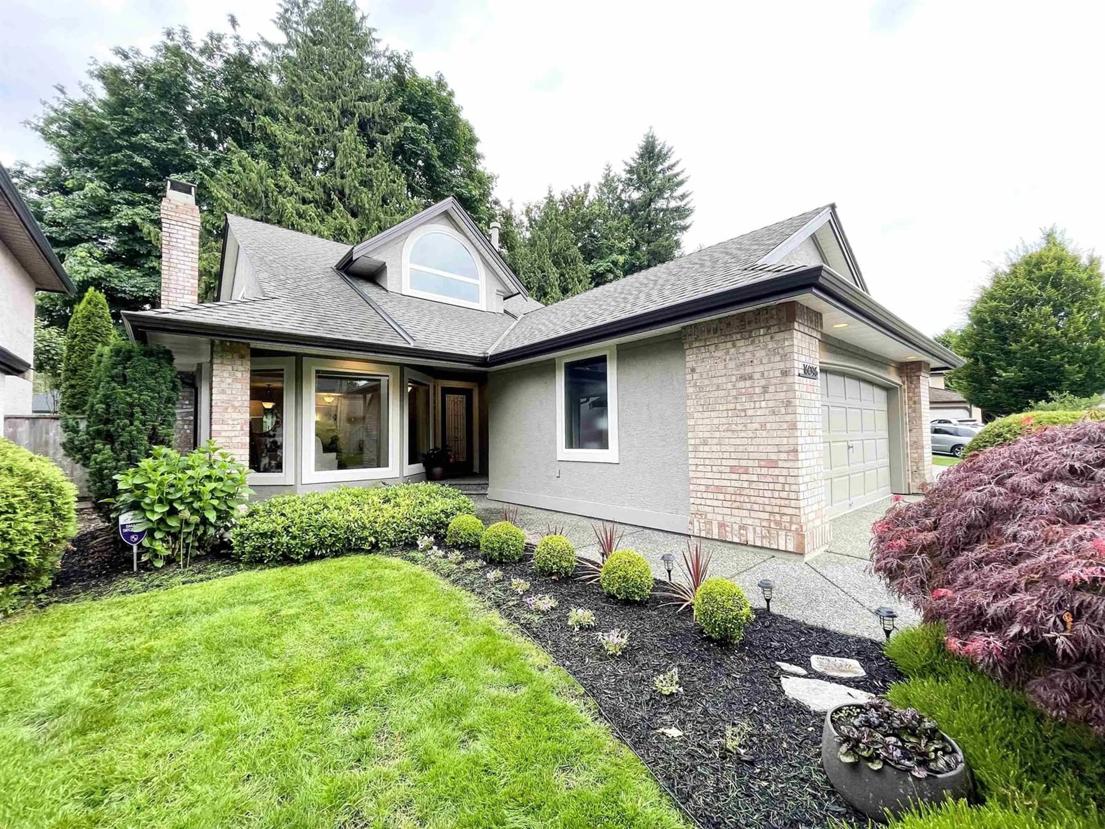 Home with brick exterior material, street for 16096 108A, Surrey British Columbia V4N1P1
