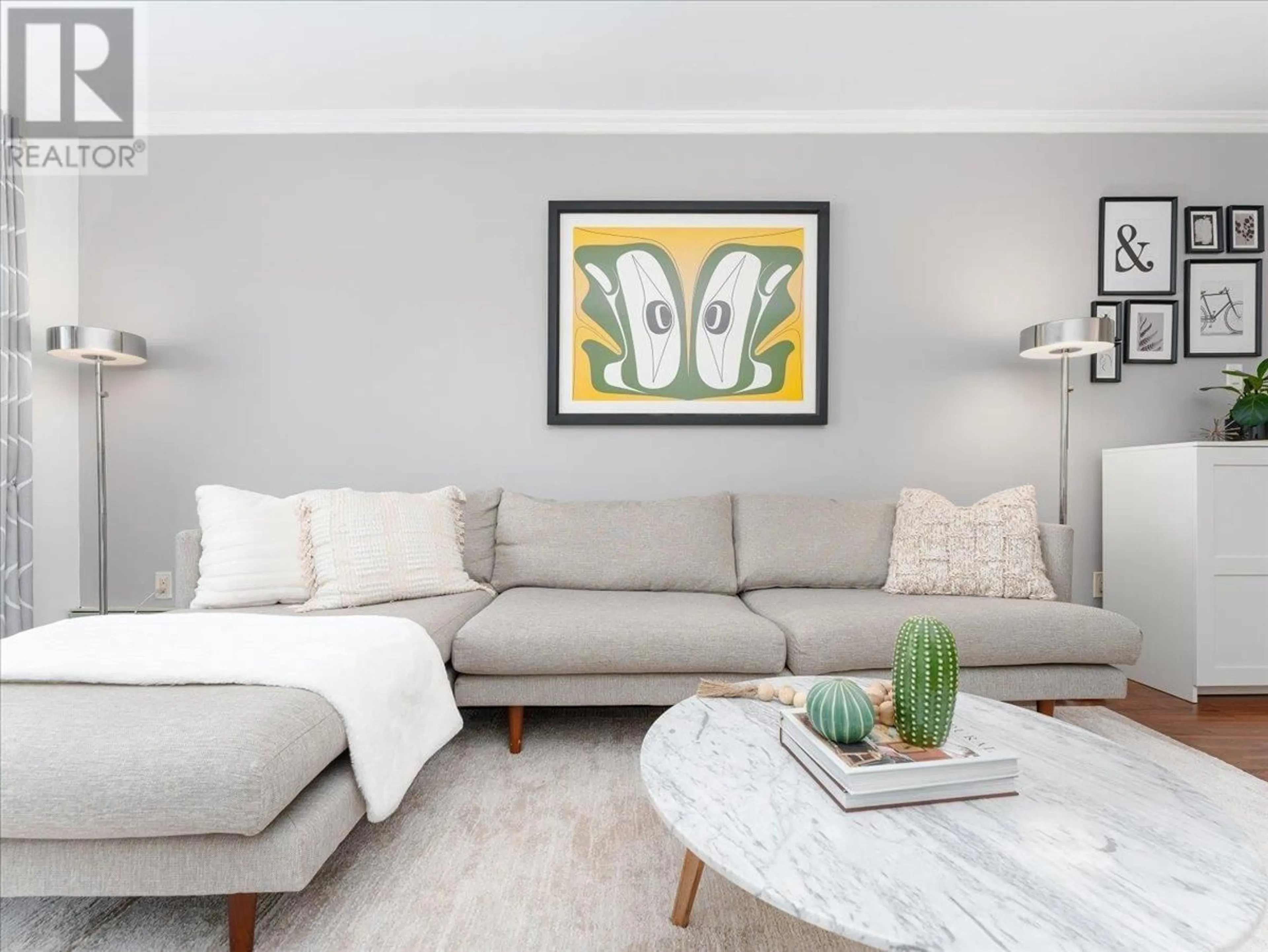 Living room with furniture, unknown for 301 - 155 5TH STREET, North Vancouver British Columbia V7L1L3