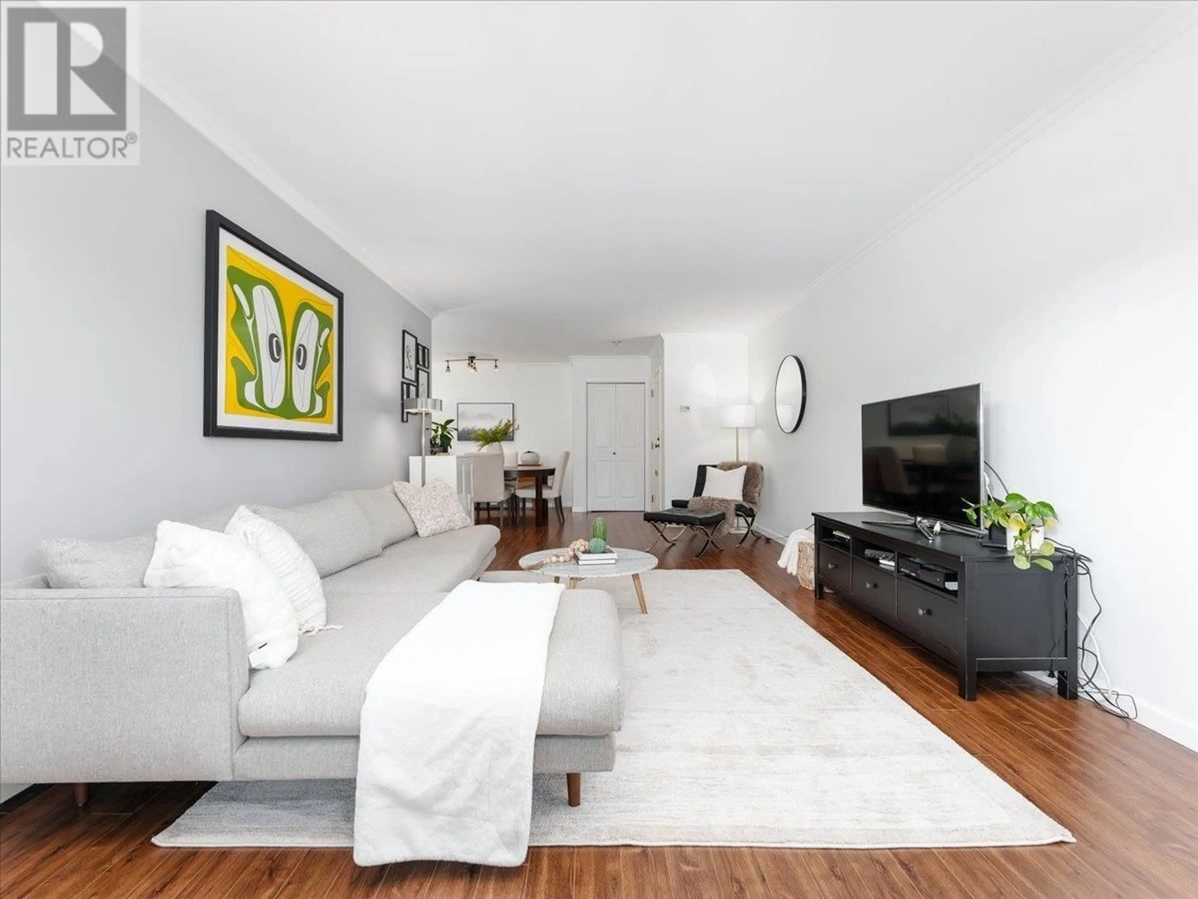 Living room with furniture, unknown for 301 - 155 5TH STREET, North Vancouver British Columbia V7L1L3