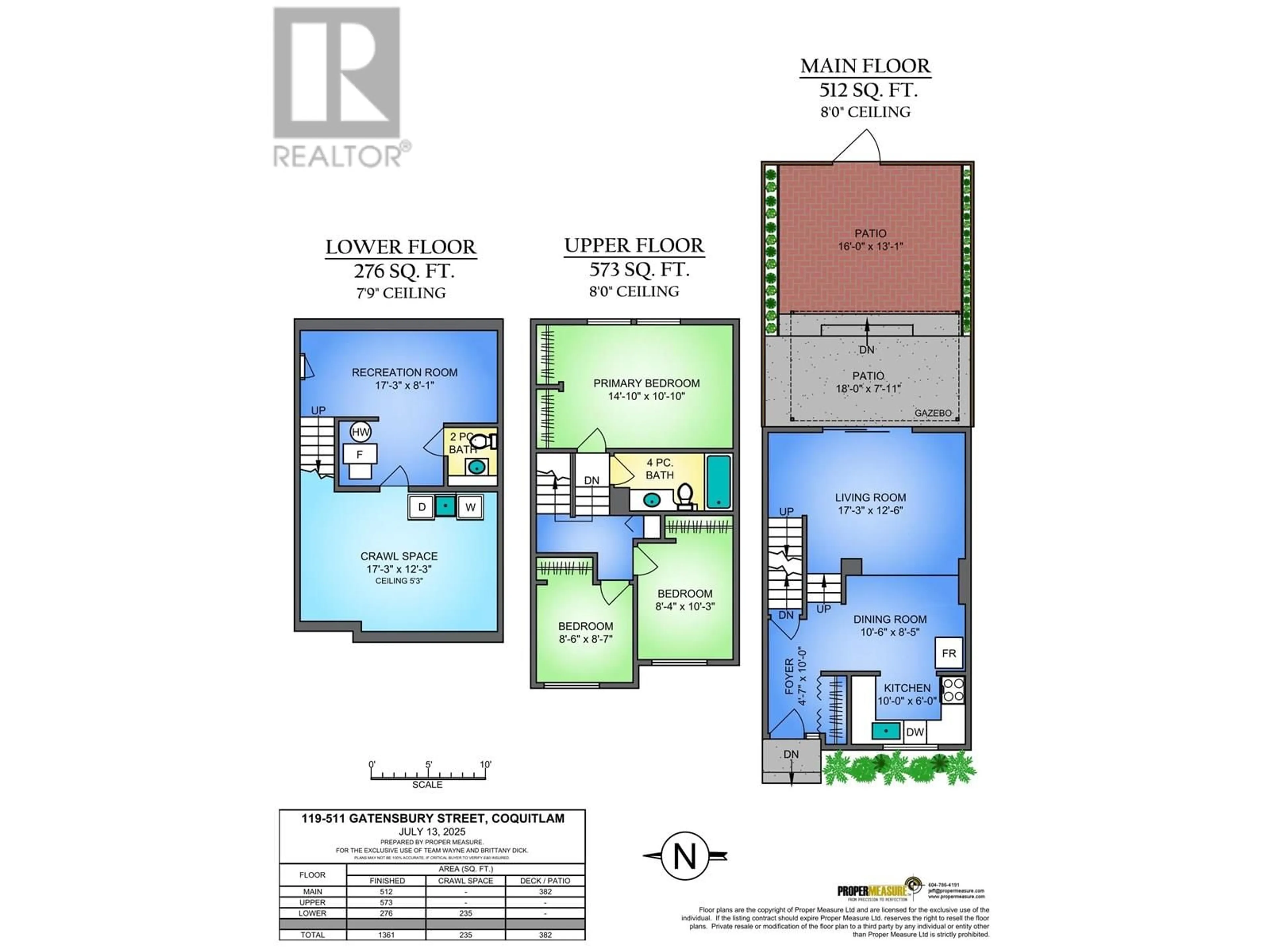 Floor plan for 505 - 958 RIDGEWAY AVENUE, Coquitlam British Columbia V3K0C5