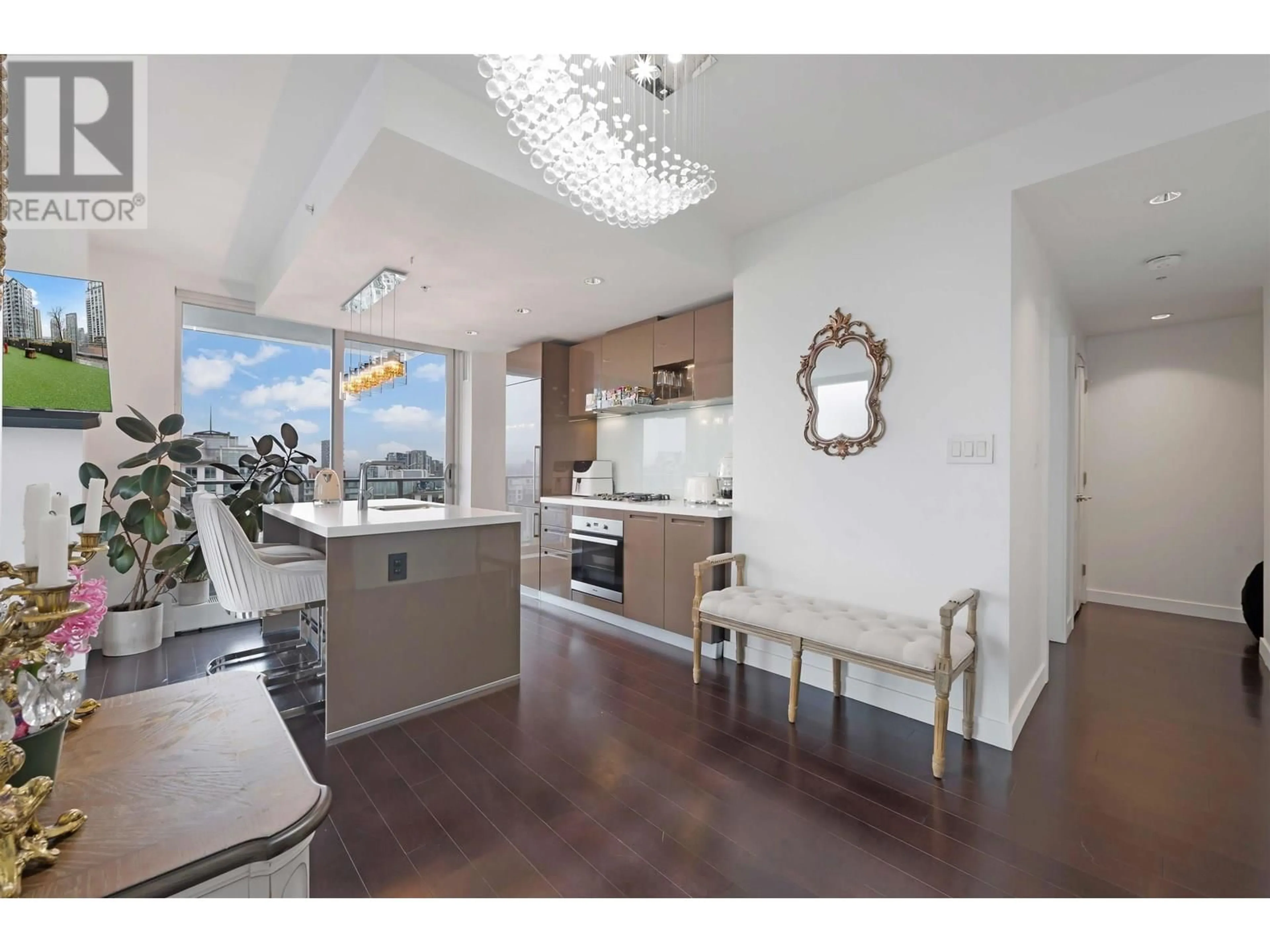 Open concept kitchen, unknown for 3511 - 777 RICHARDS STREET, Vancouver British Columbia V6B0M6