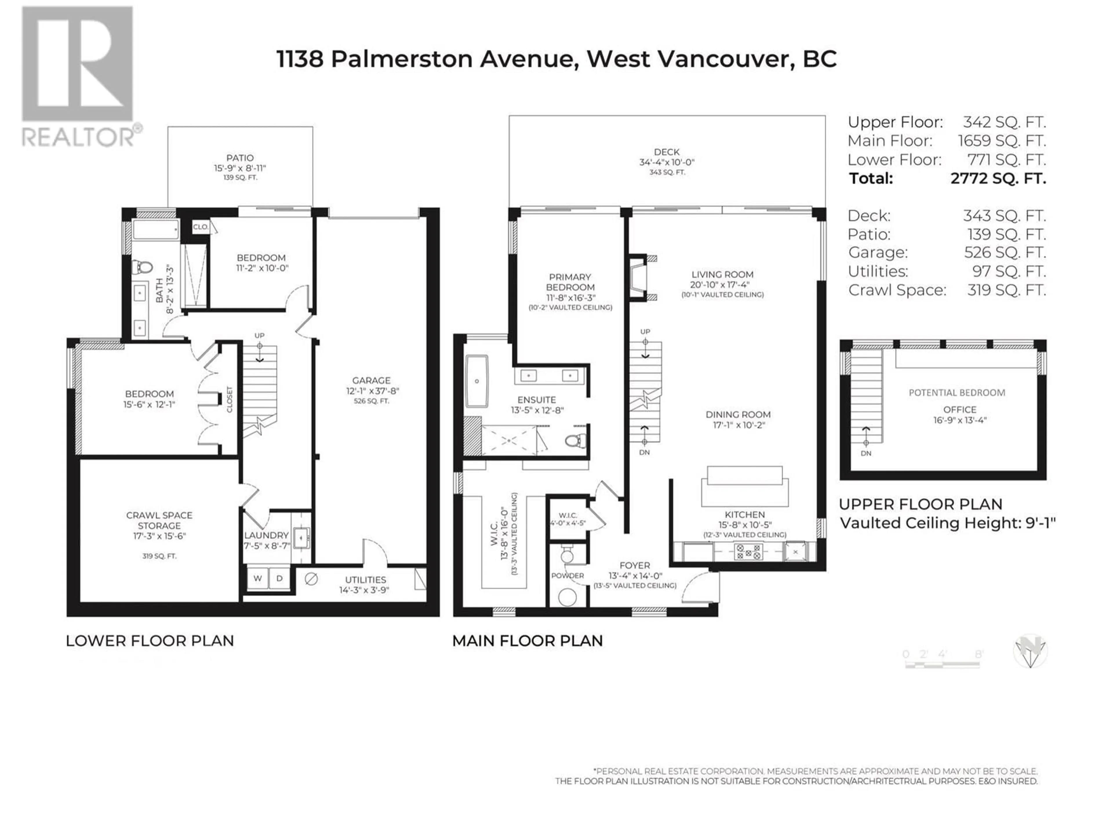 Floor plan for 1138 PALMERSTON AVENUE, West Vancouver British Columbia V7S2J6