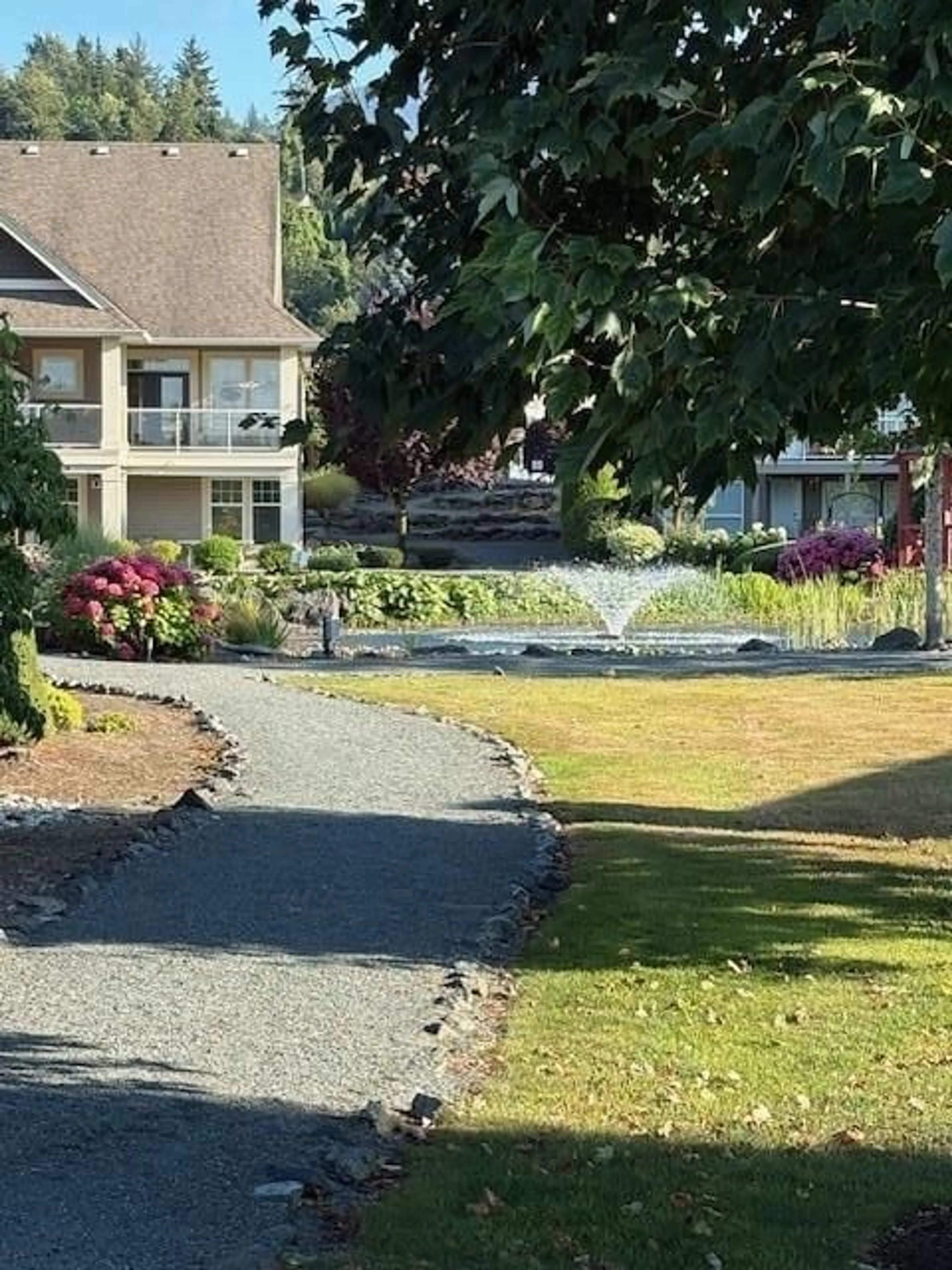 A pic from outside/outdoor area/front of a property/back of a property/a pic from drone, water/lake/river/ocean view for 6000 HUNTER CREEK CRESCENT, Chilliwack British Columbia V2R0B7