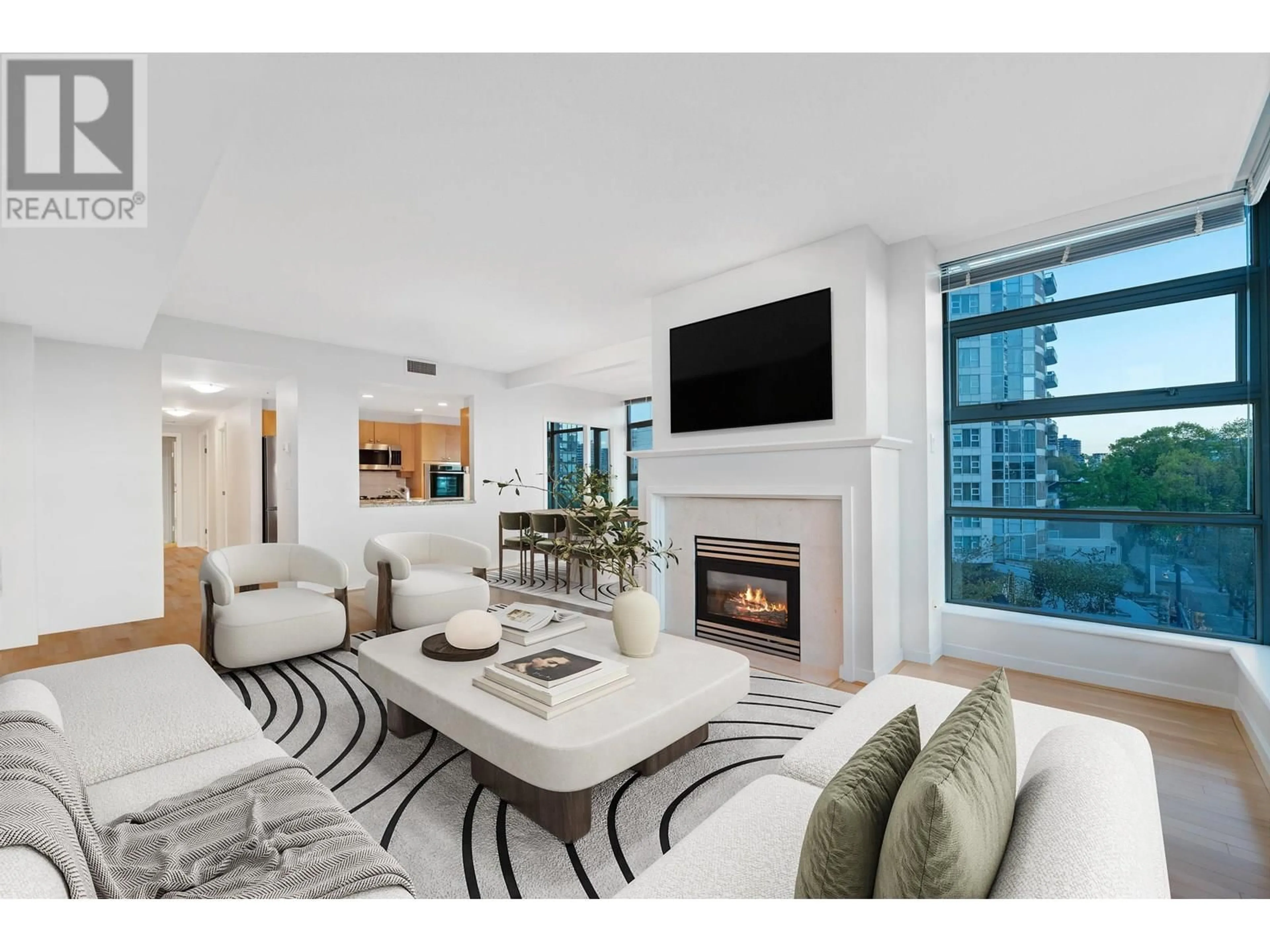 Living room with furniture, unknown for 504 - 1790 BAYSHORE DRIVE, Vancouver British Columbia V6G3G5