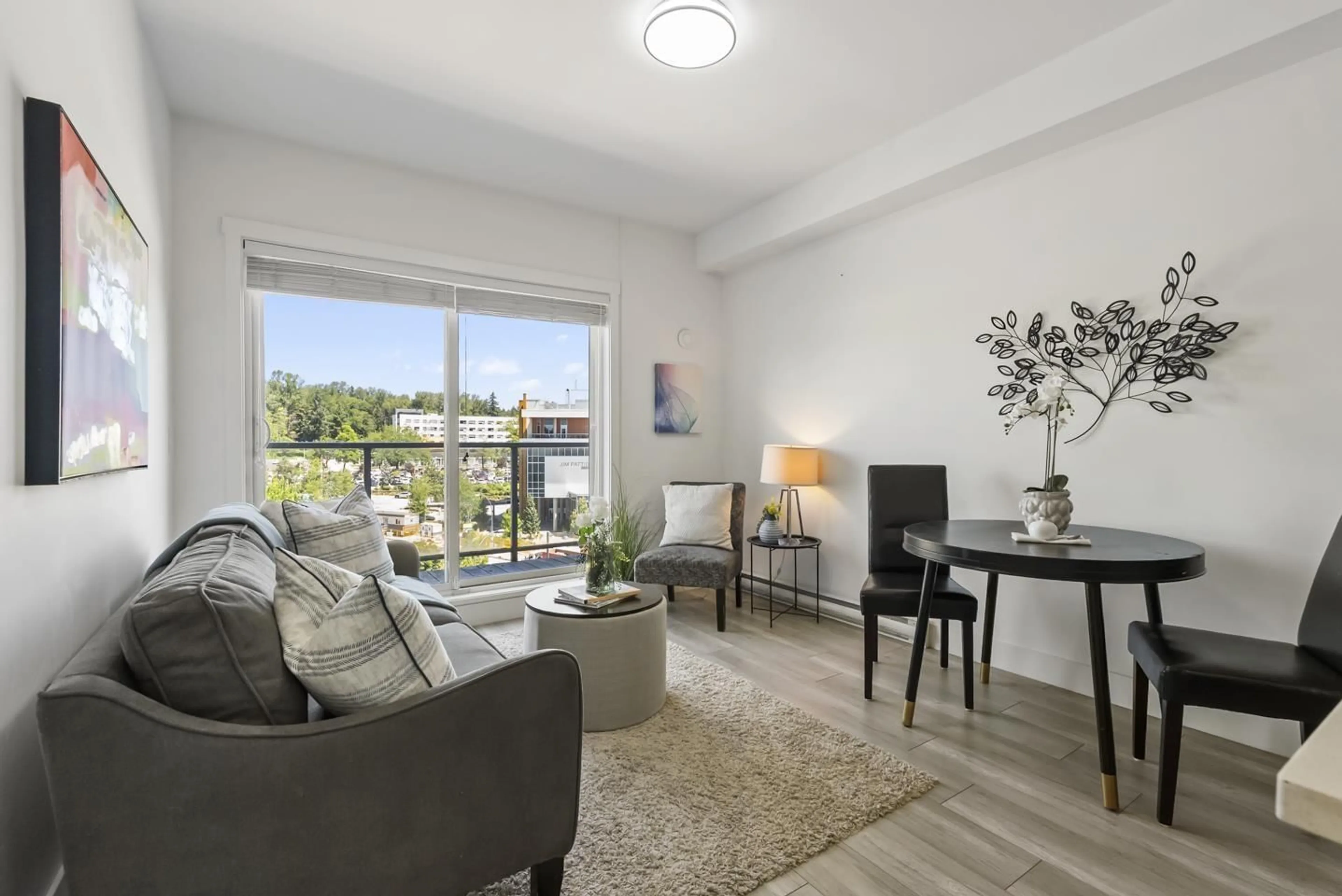 Living room with furniture, unknown for 603 - 13978 FRASER, Surrey British Columbia V3T0P2