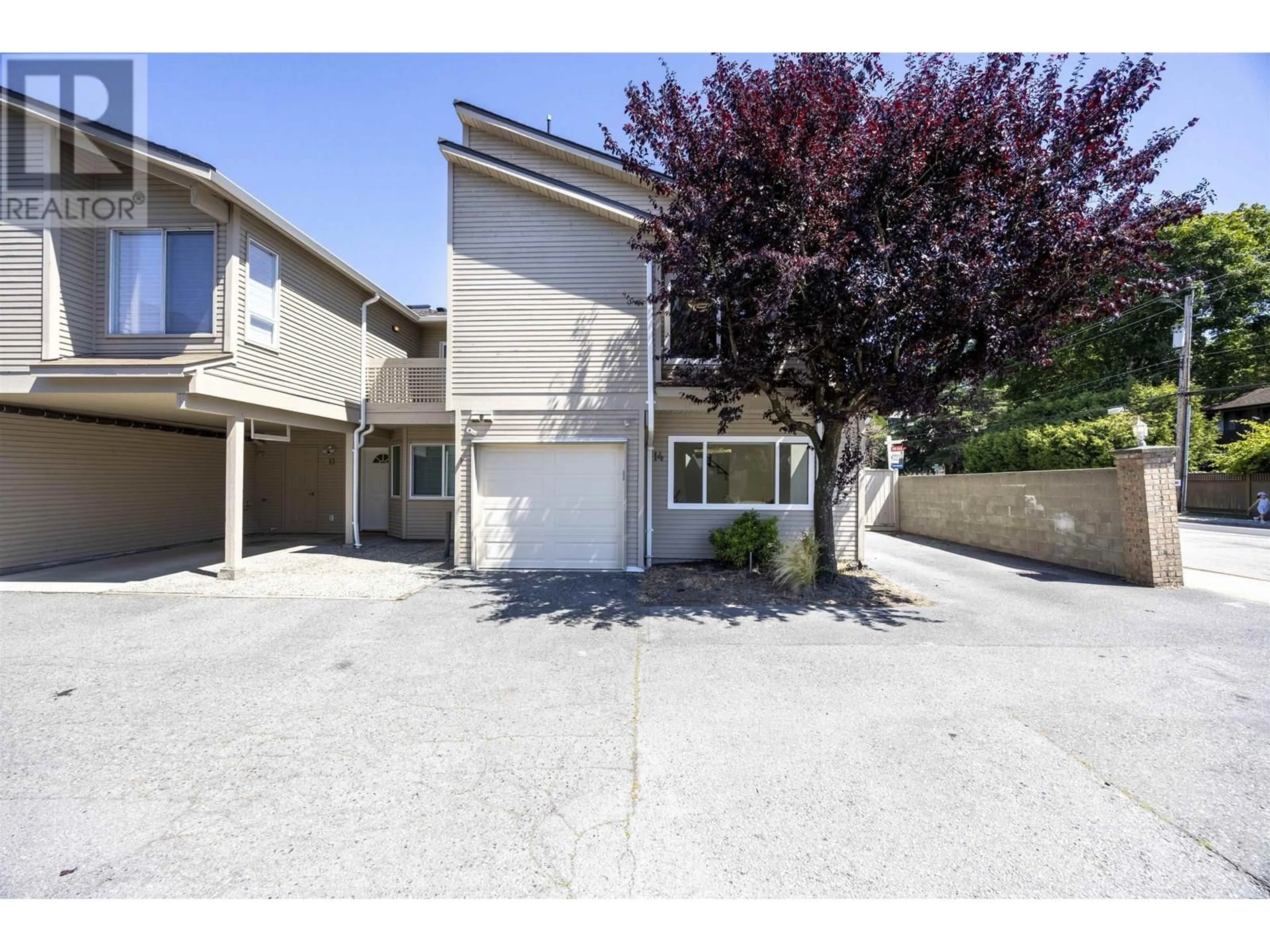 A pic from outside/outdoor area/front of a property/back of a property/a pic from drone, street for 14 - 8691 COOK ROAD, Richmond British Columbia V6Y1V8
