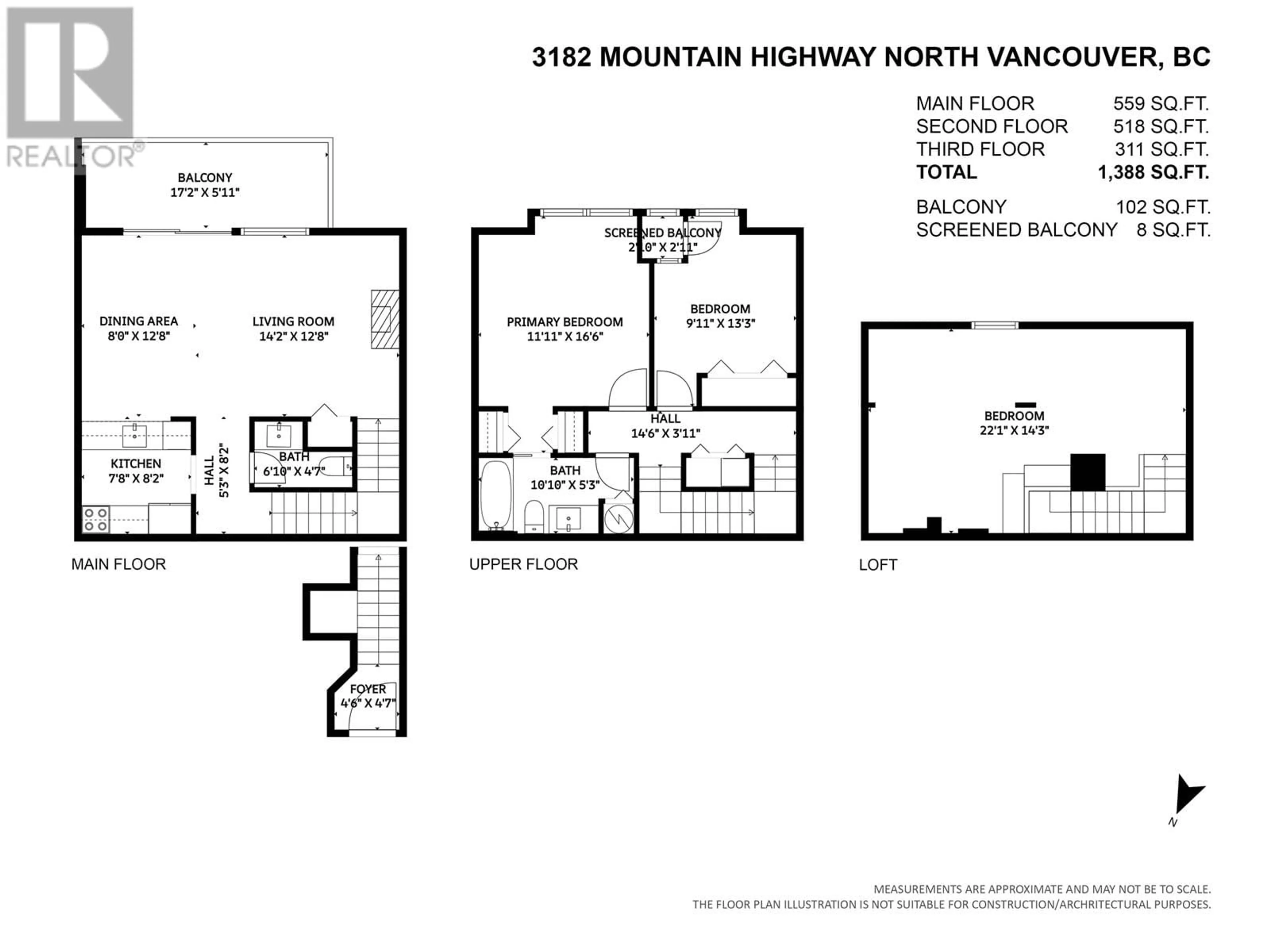 Floor plan for 3182 MOUNTAIN HIGHWAY, North Vancouver British Columbia V7K2H5