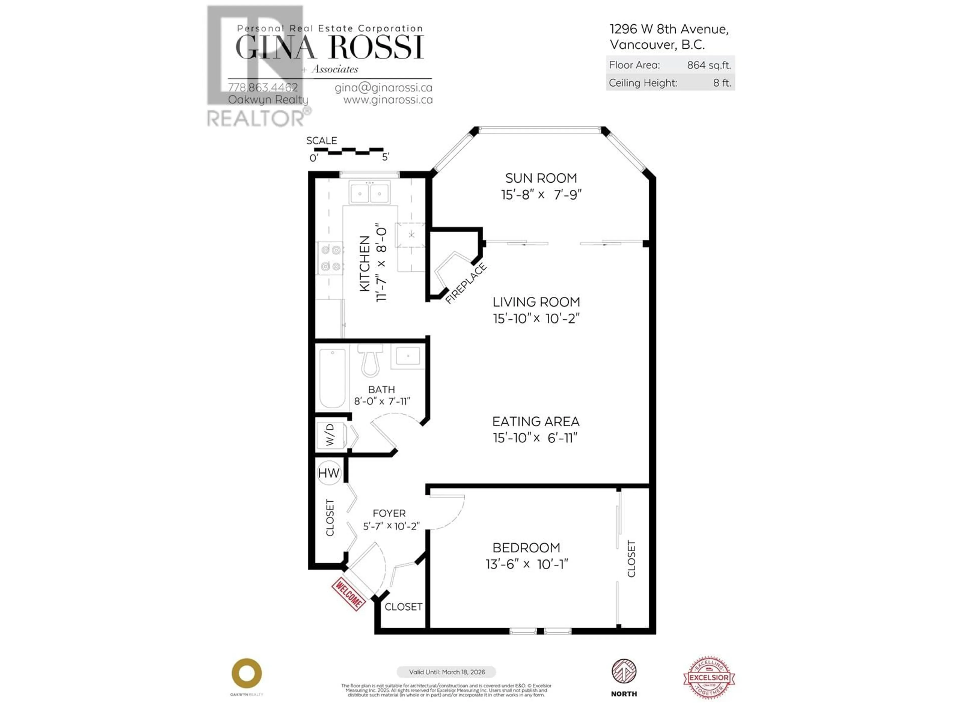 Floor plan for 1296 8TH AVENUE, Vancouver British Columbia V6H3Y9