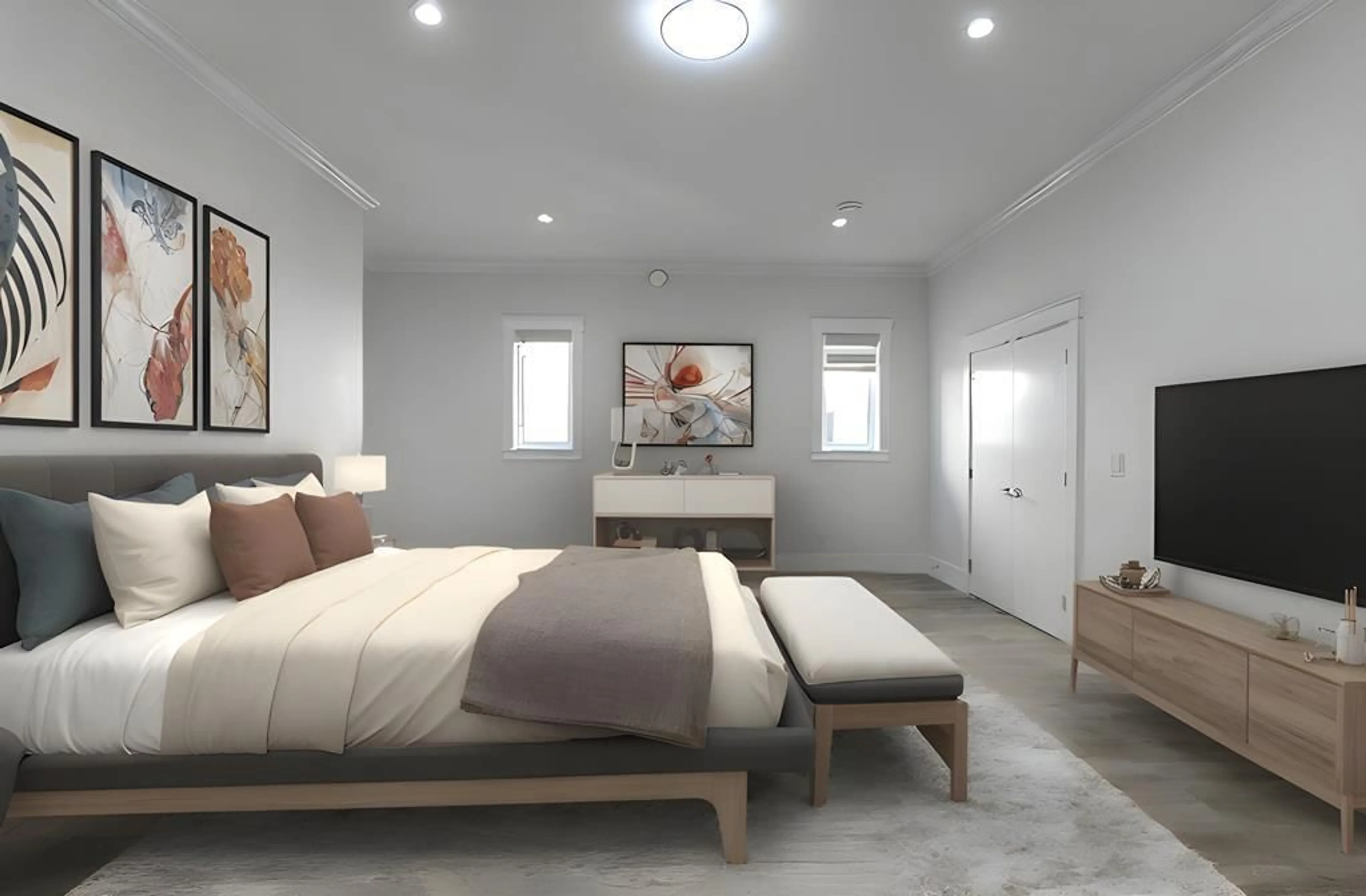 Bedroom with bed, unknown for 9975 173B, Surrey British Columbia V4N4L3