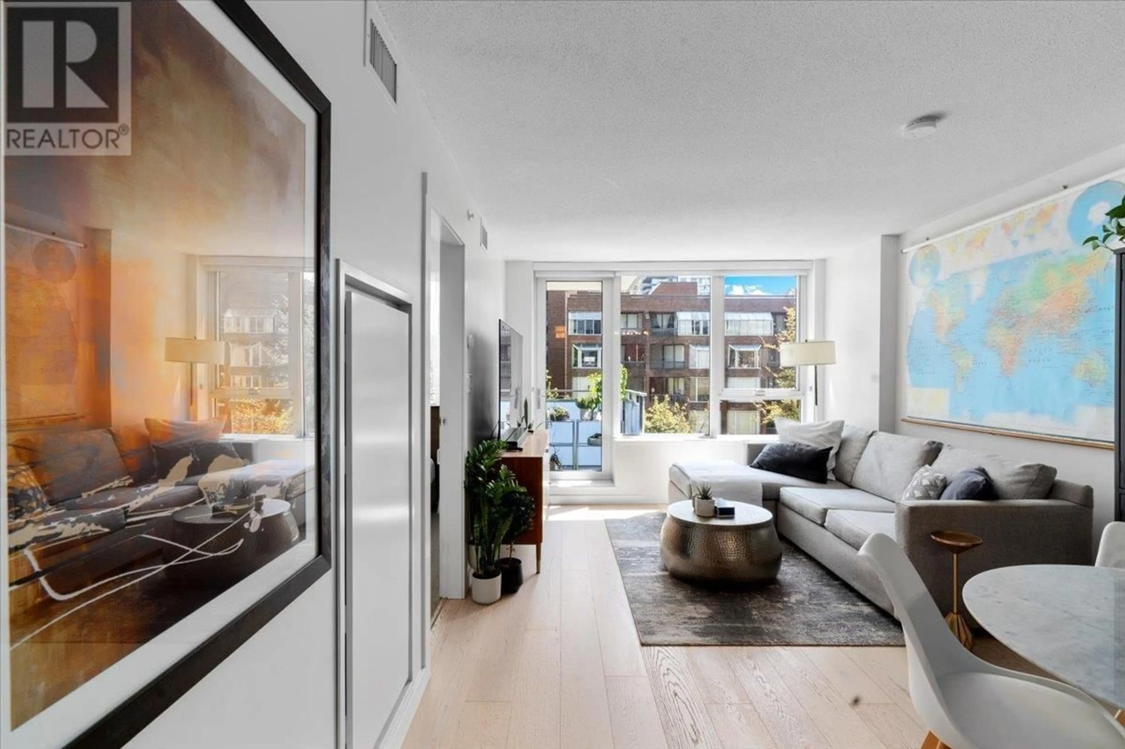 Living room with furniture, unknown for 706 - 1009 HARWOOD STREET, Vancouver British Columbia V6E0C2