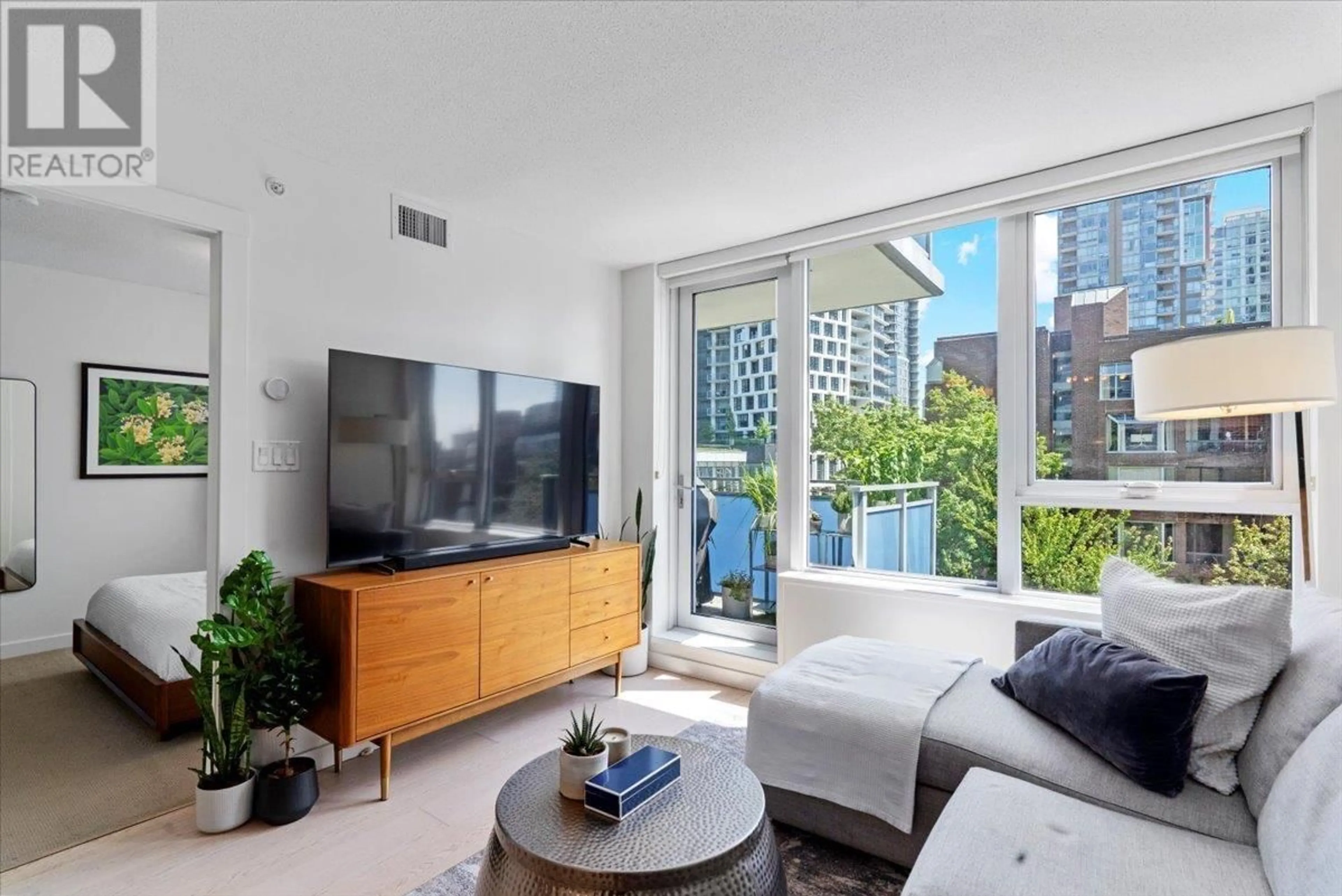 Living room with furniture, unknown for 706 - 1009 HARWOOD STREET, Vancouver British Columbia V6E0C2