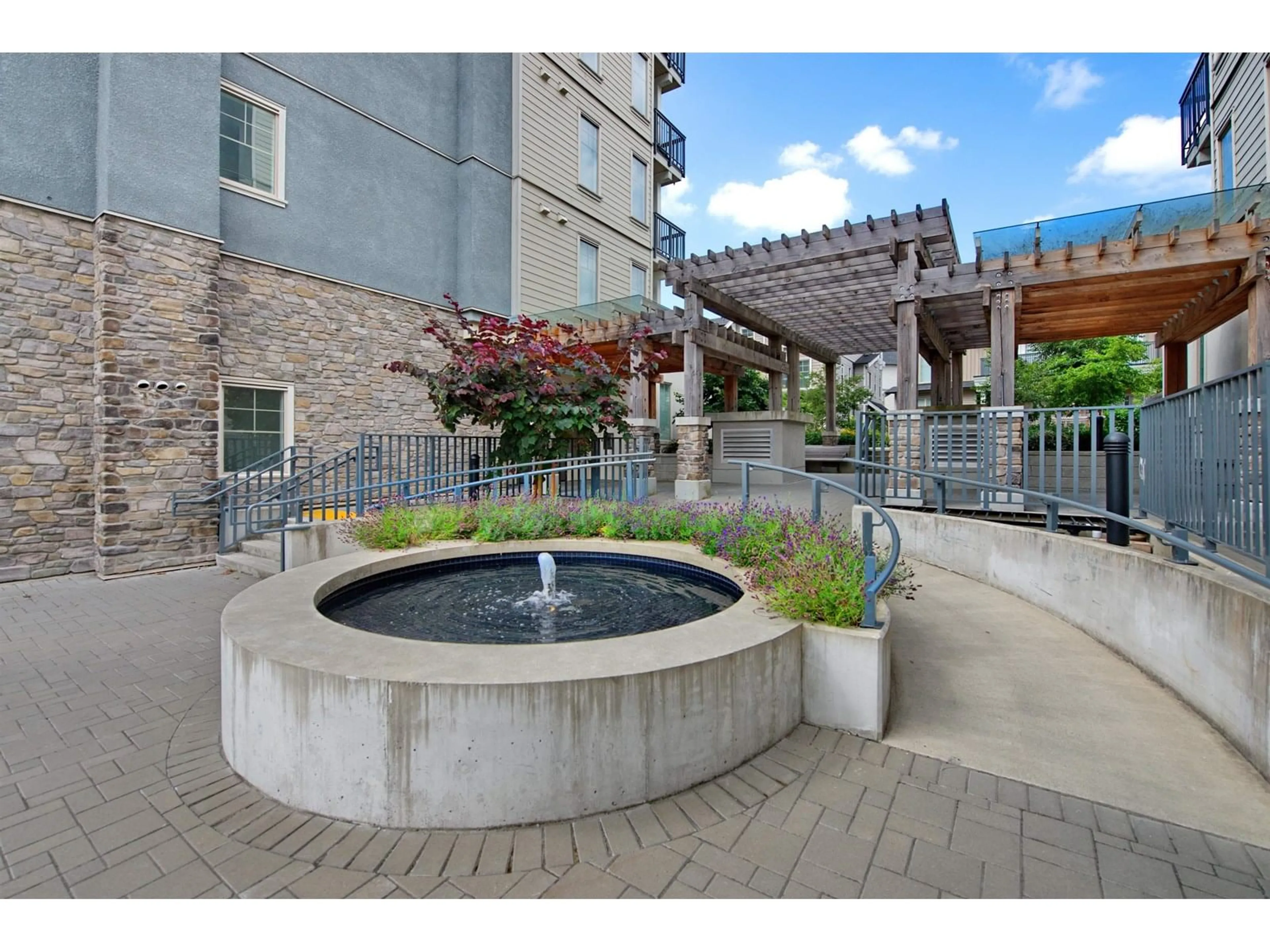 Patio, building for A105 - 20487 65, Langley British Columbia V2Y3K5