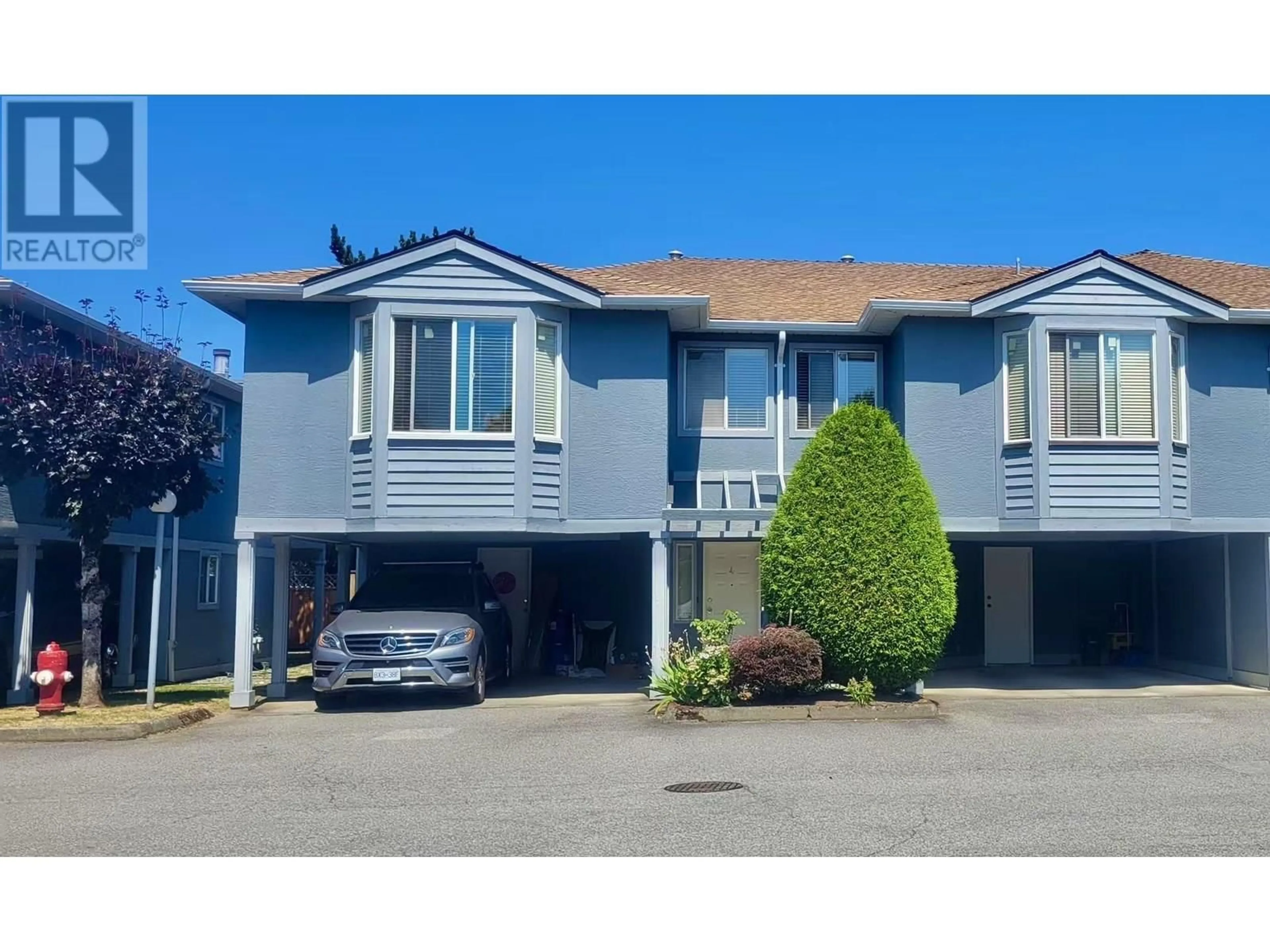 Home with vinyl exterior material, street for 4 - 3600 CUNNINGHAM DRIVE, Richmond British Columbia V6X3P9