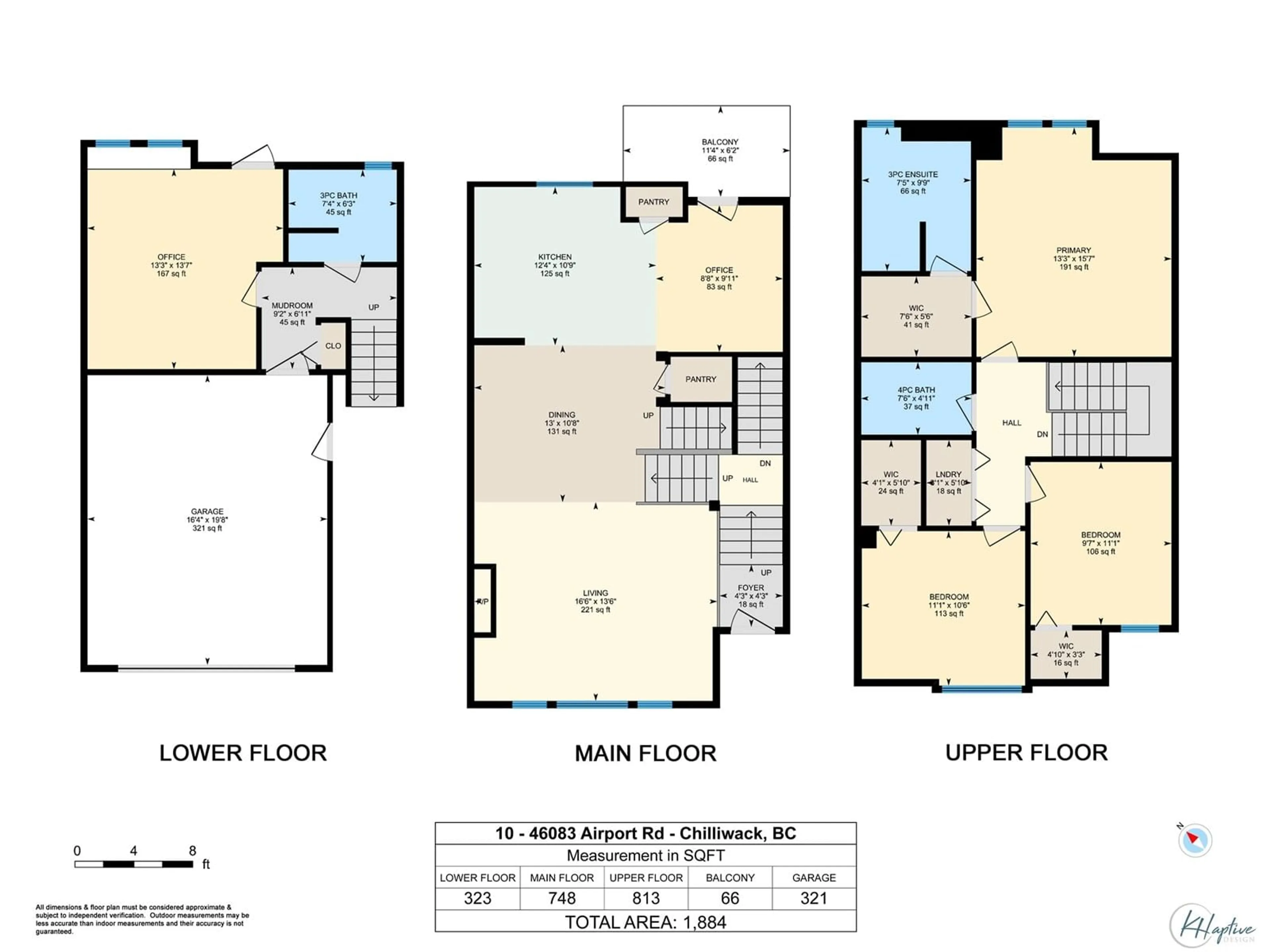 Floor plan for 10 - 46083 AIRPORT ROAD, Chilliwack British Columbia V2P1A4