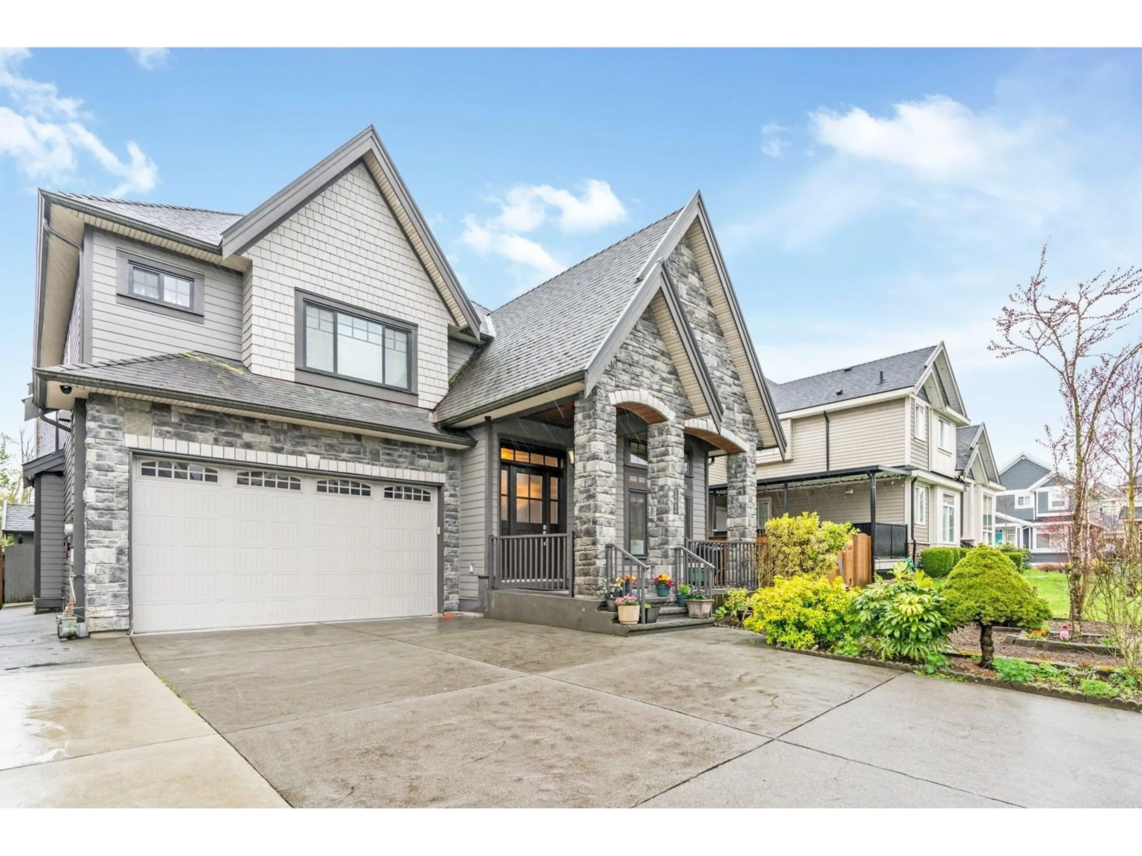 Home with brick exterior material, street for 14856 70B, Surrey British Columbia V3S2X3