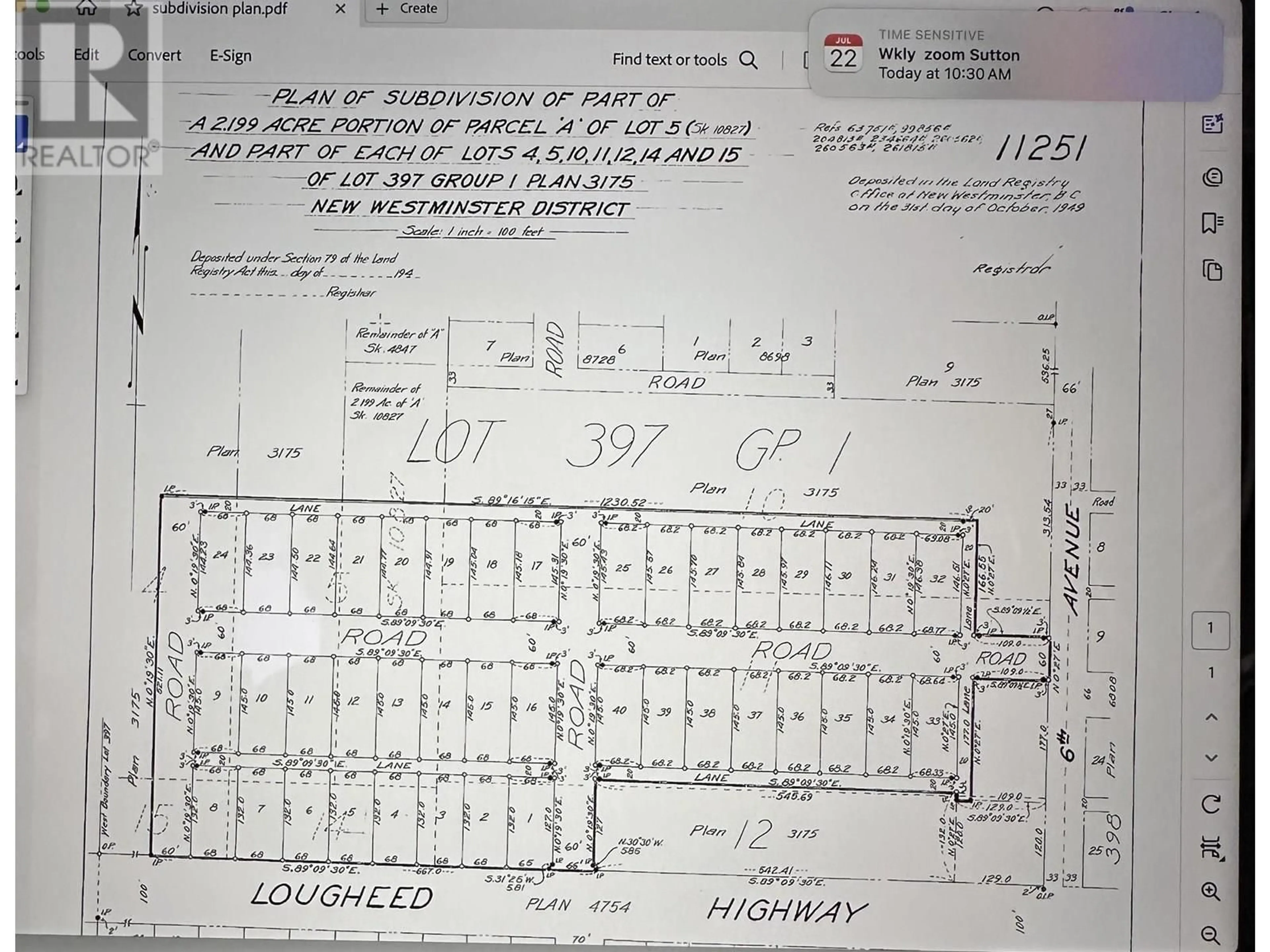 Floor plan for 22023 LOUGHEED HIGHWAY, Maple Ridge British Columbia V2X2S7