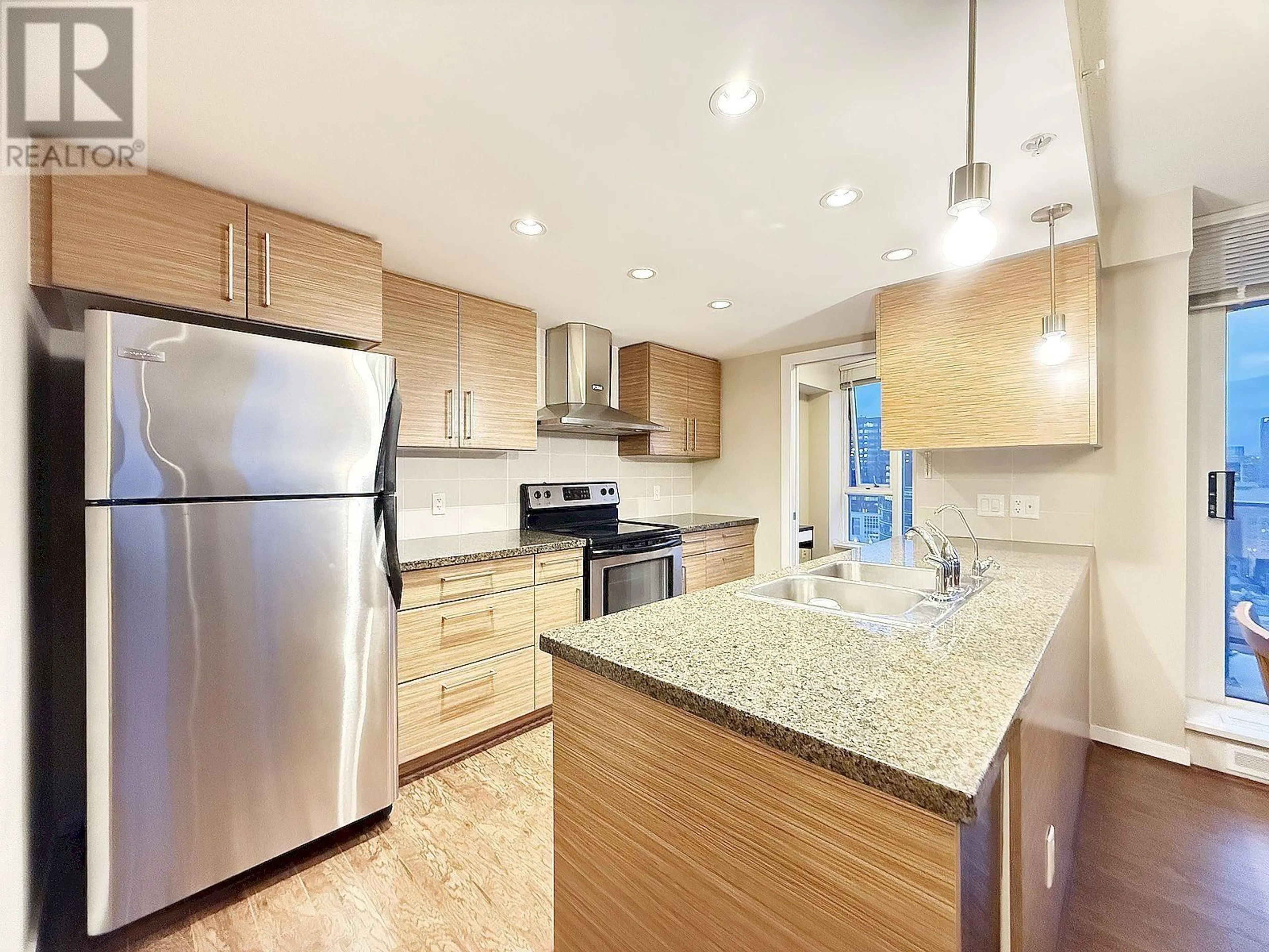 Open concept kitchen, unknown for 3103 - 188 KEEFER PLACE, Vancouver British Columbia V6B0J1