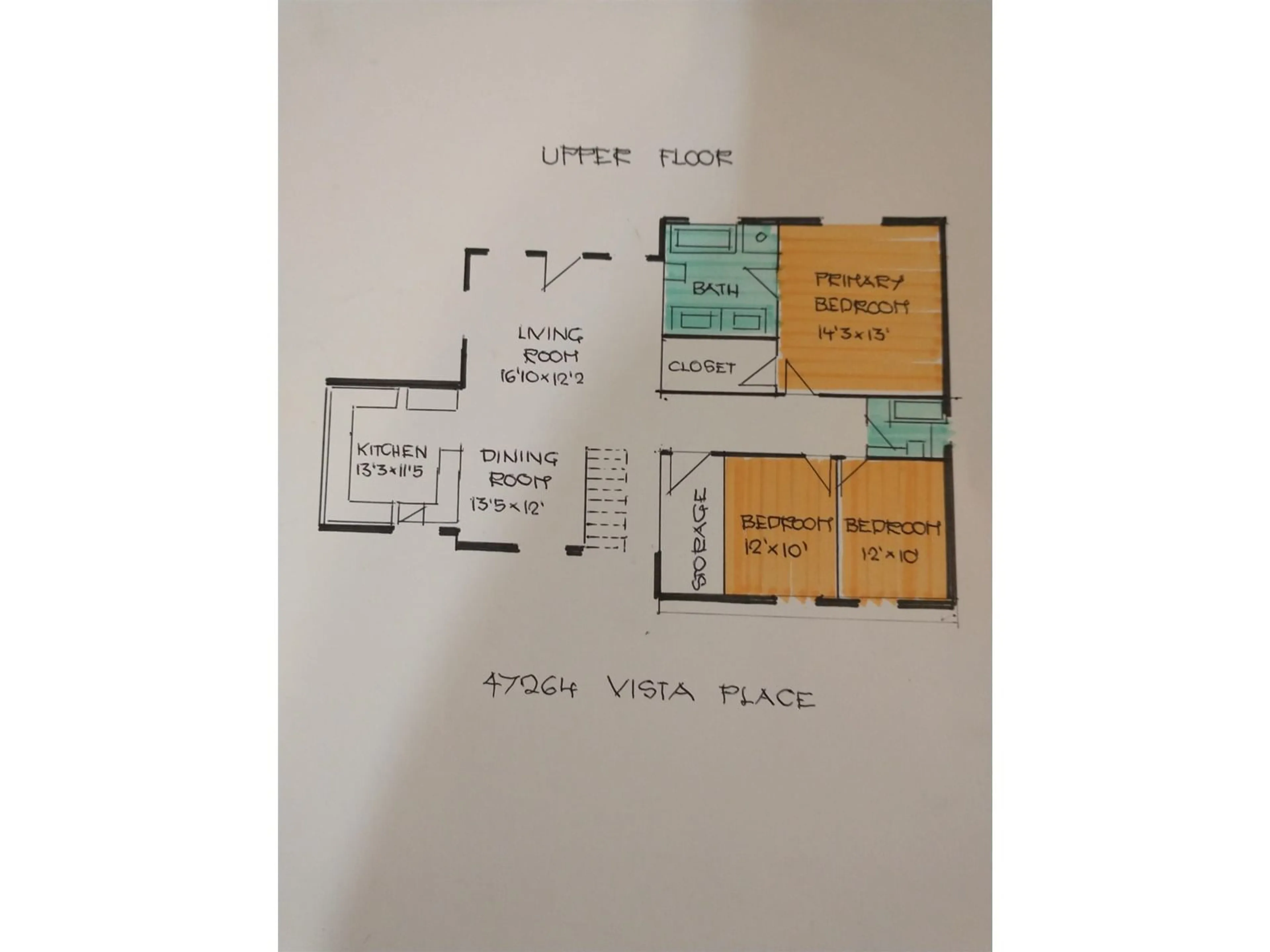 Floor plan for 47264 VISTA PLACE, Chilliwack British Columbia V2R0R9