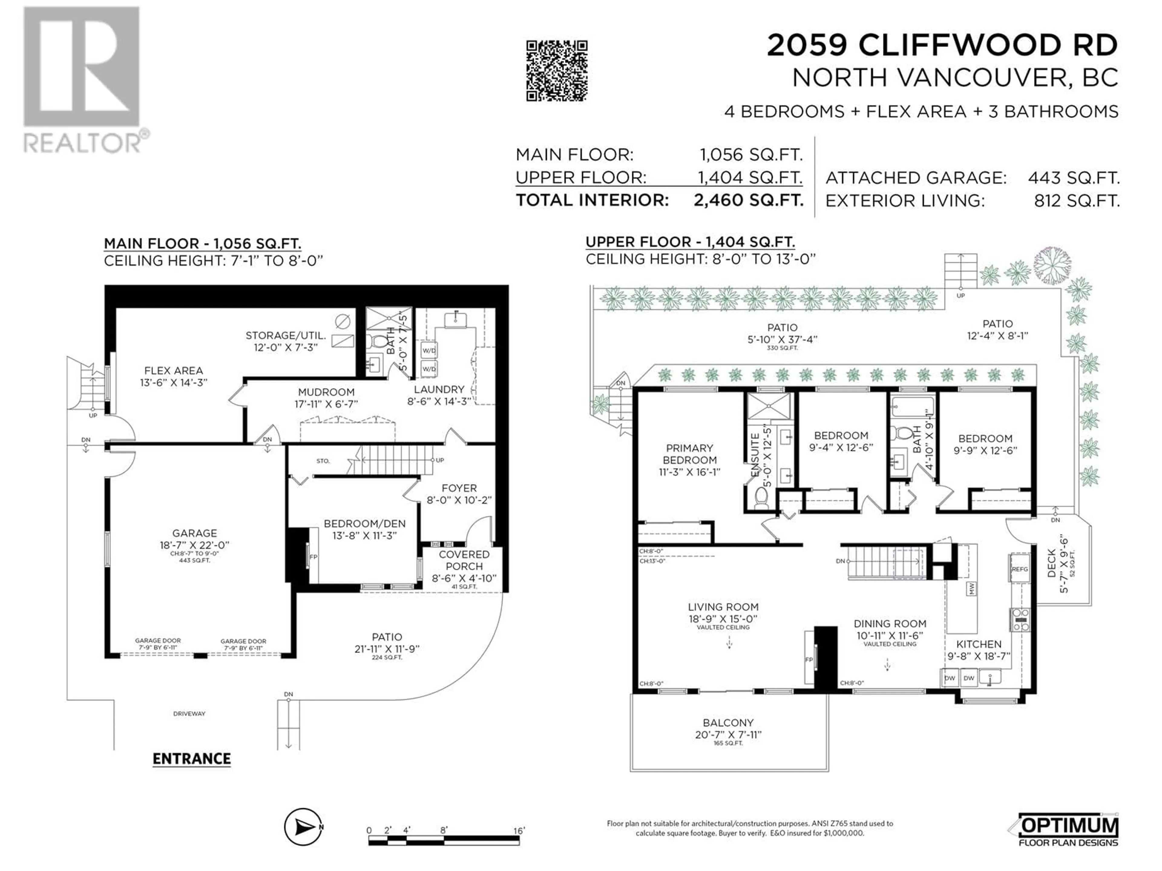 Floor plan for 2059 CLIFFWOOD ROAD, North Vancouver British Columbia V7G1S1