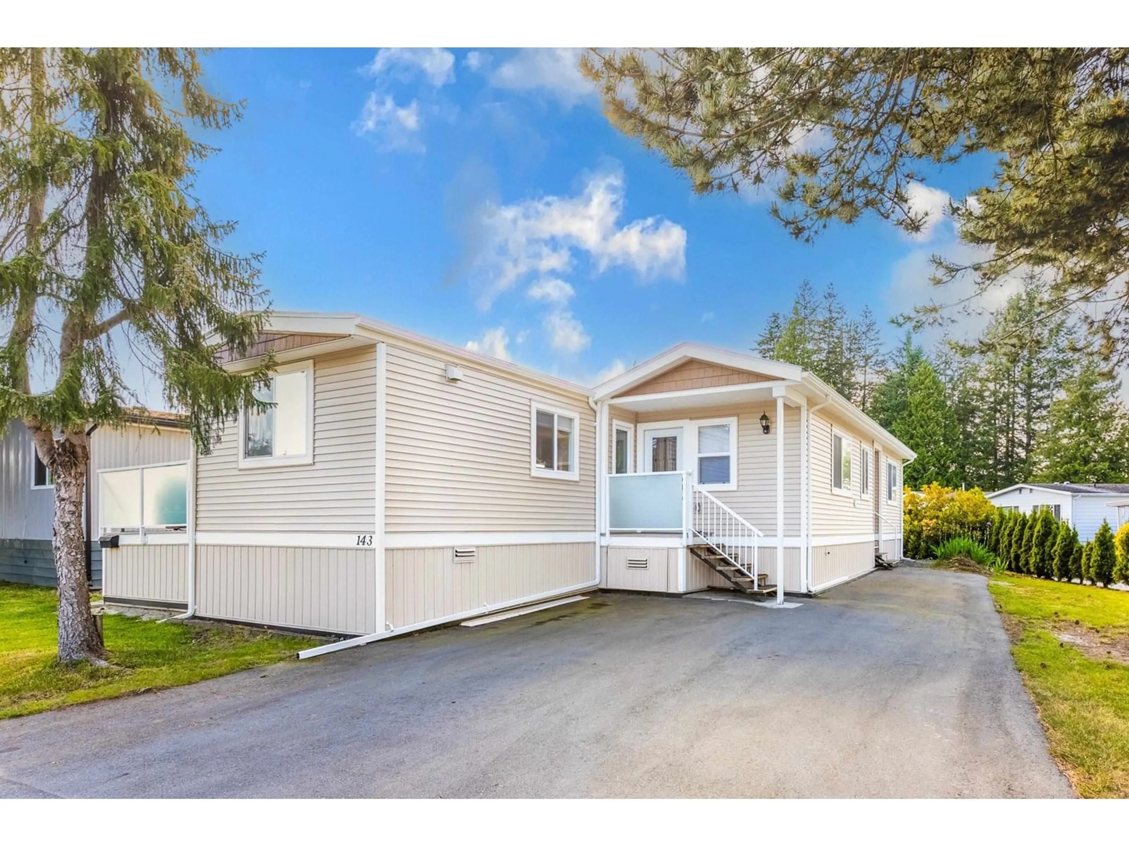Home with vinyl exterior material, street for 143 - 3665 244, Langley British Columbia V2Z1N1
