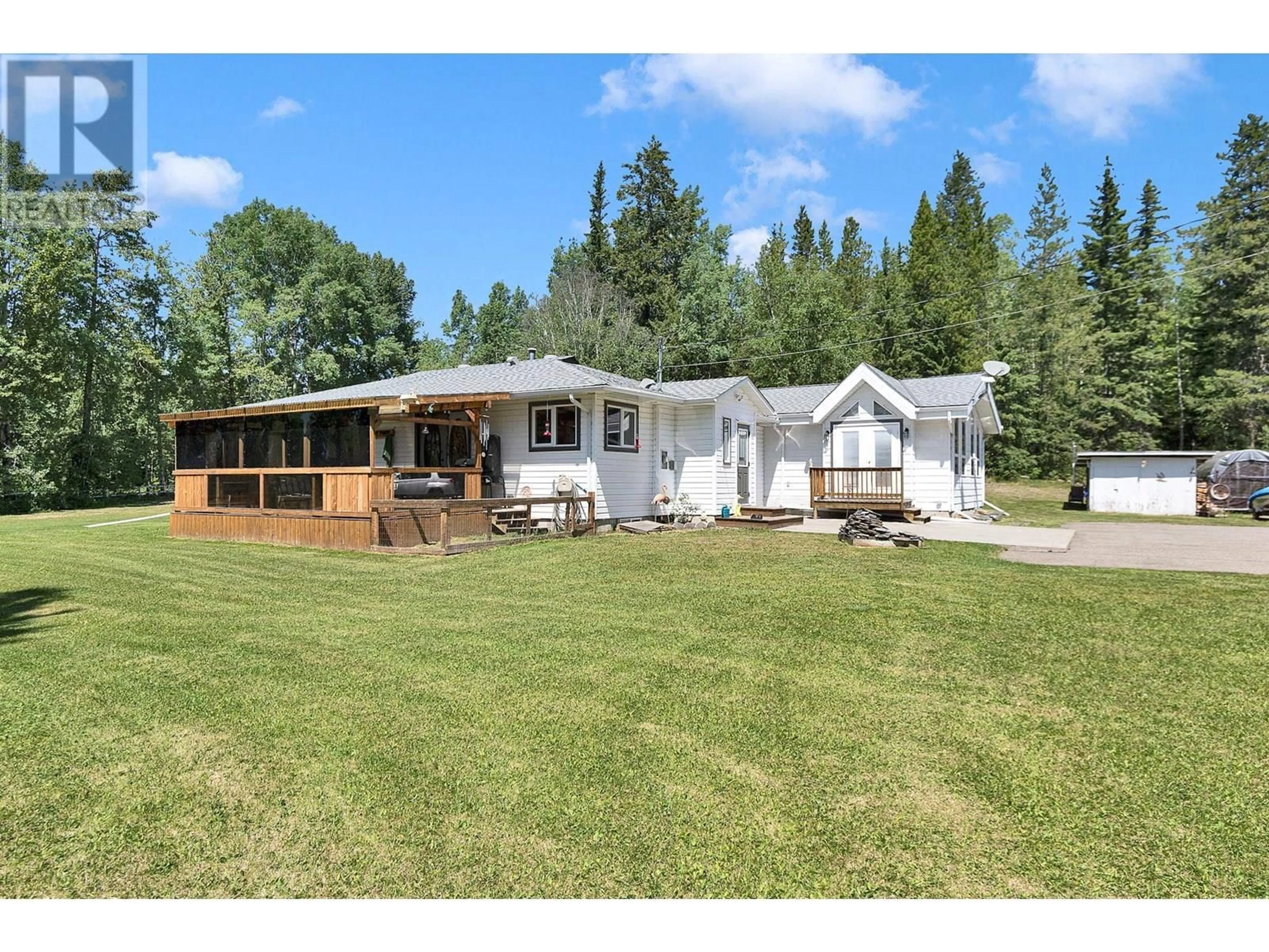 A pic from outside/outdoor area/front of a property/back of a property/a pic from drone, unknown for 14130 HILLER ROAD, Prince George British Columbia V2N5C2