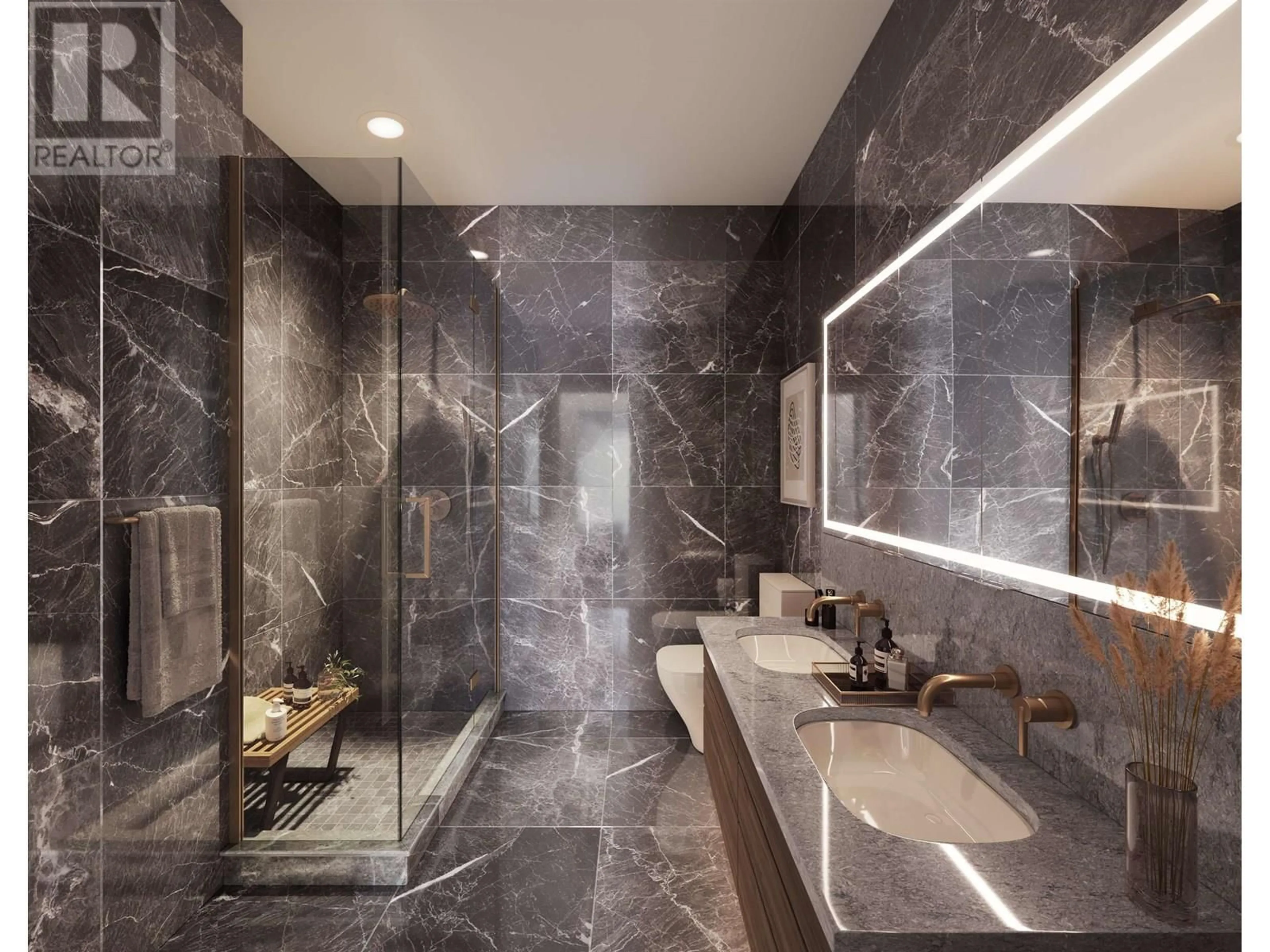 Contemporary bathroom, ceramic/tile floor for 48 - 6808 ASH STREET, Vancouver British Columbia V6P3K4