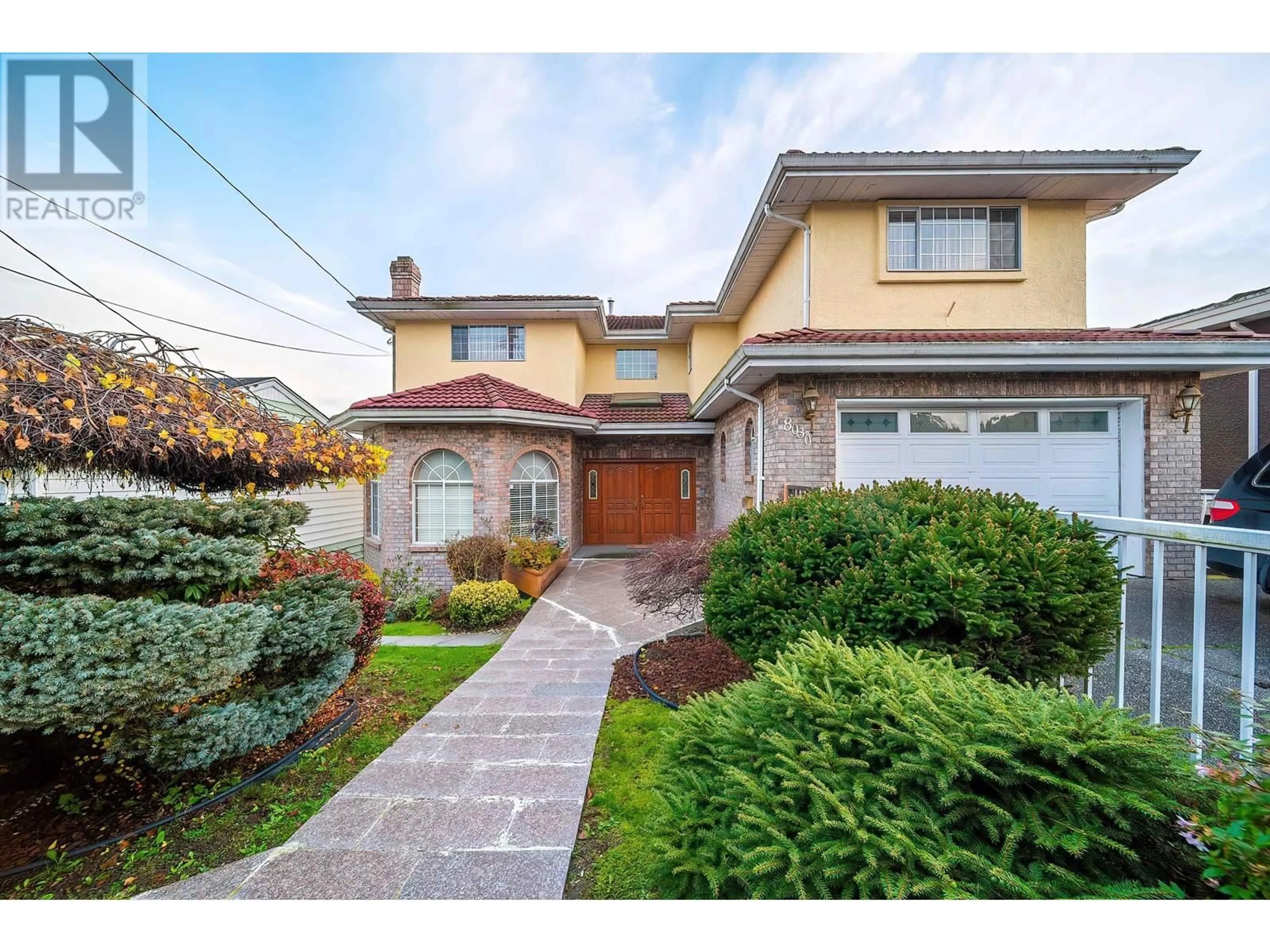 Home with brick exterior material, street for 8030 11TH AVENUE, Burnaby British Columbia V3N2N7