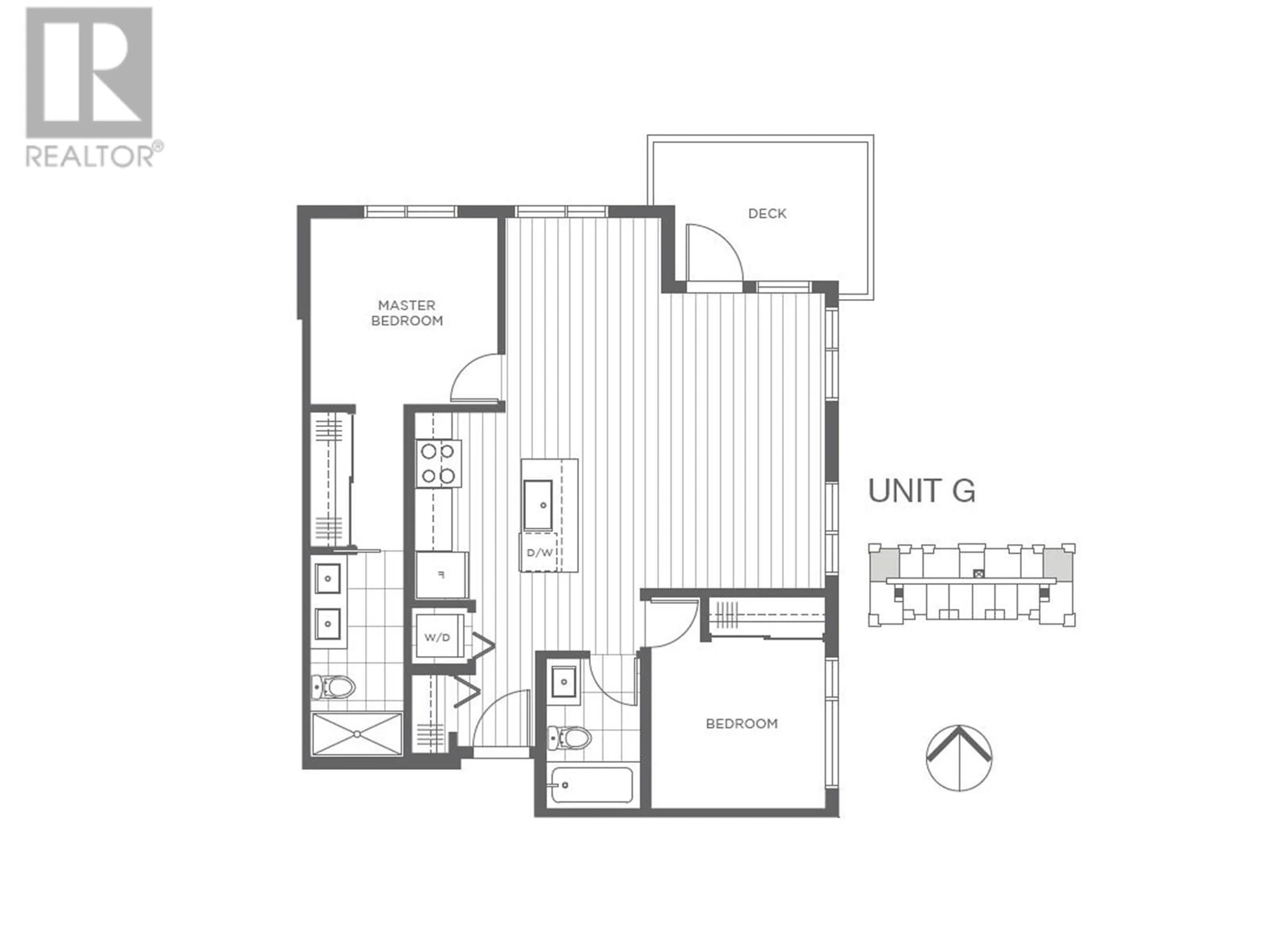 Floor plan for 401 - 2382 ATKINS AVENUE, Port Coquitlam British Columbia V3C0G7