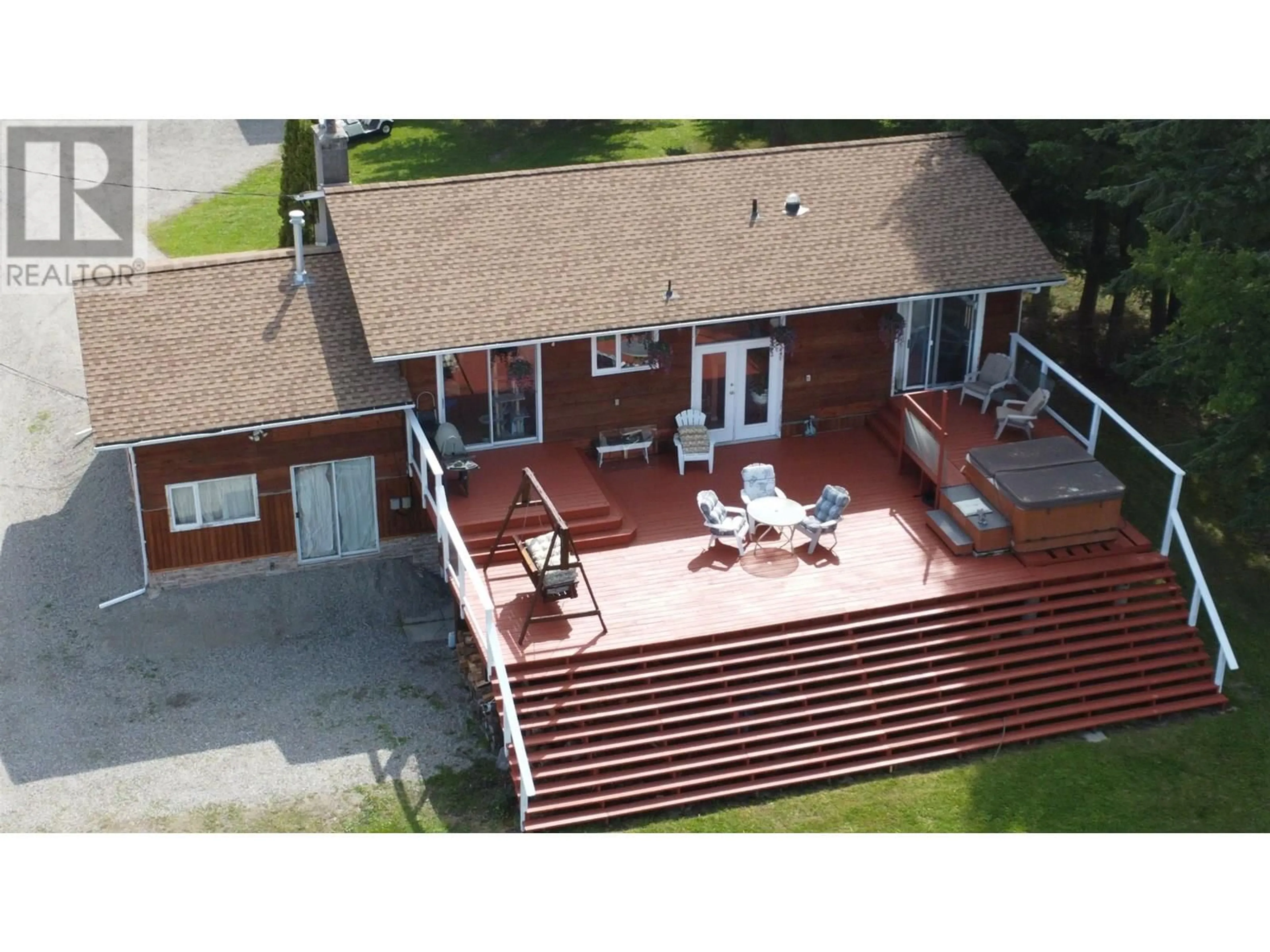 A pic from outside/outdoor area/front of a property/back of a property/a pic from drone, unknown for 2520 NORWOOD ROAD, Bouchie Lake British Columbia V2J7B9
