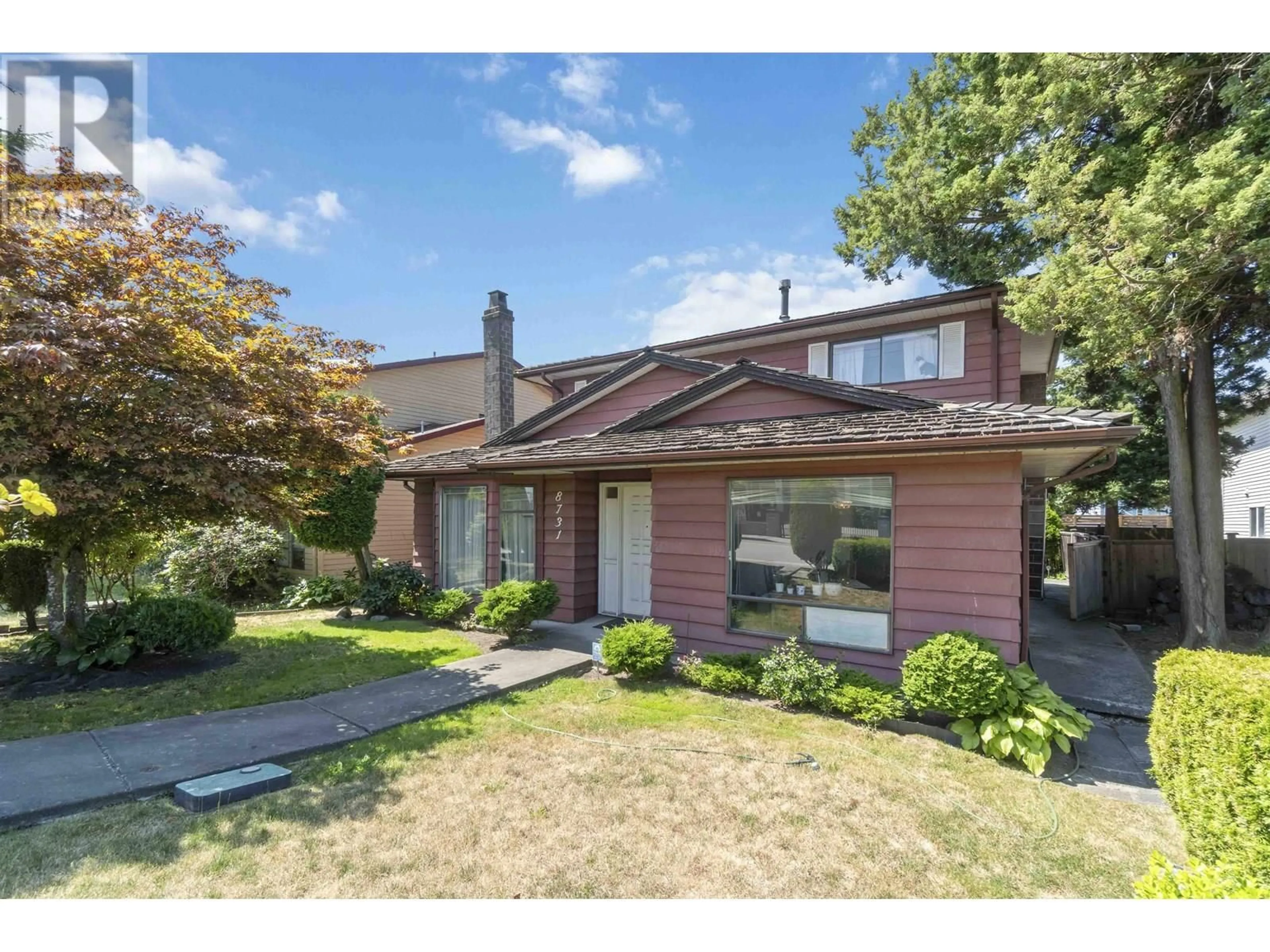 Home with brick exterior material, street for 8731 NO. 4 ROAD, Richmond British Columbia V6Y2T7