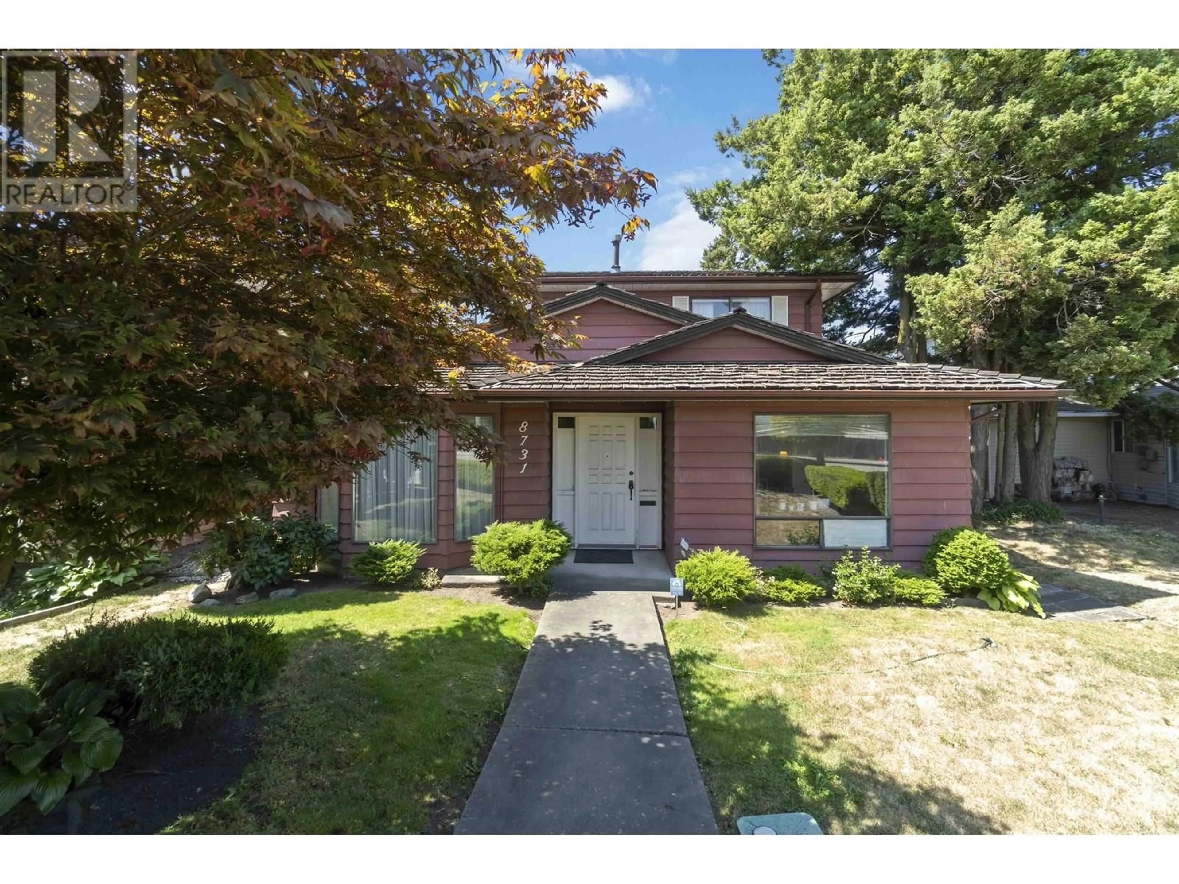 Home with brick exterior material, street for 8731 NO. 4 ROAD, Richmond British Columbia V6Y2T7