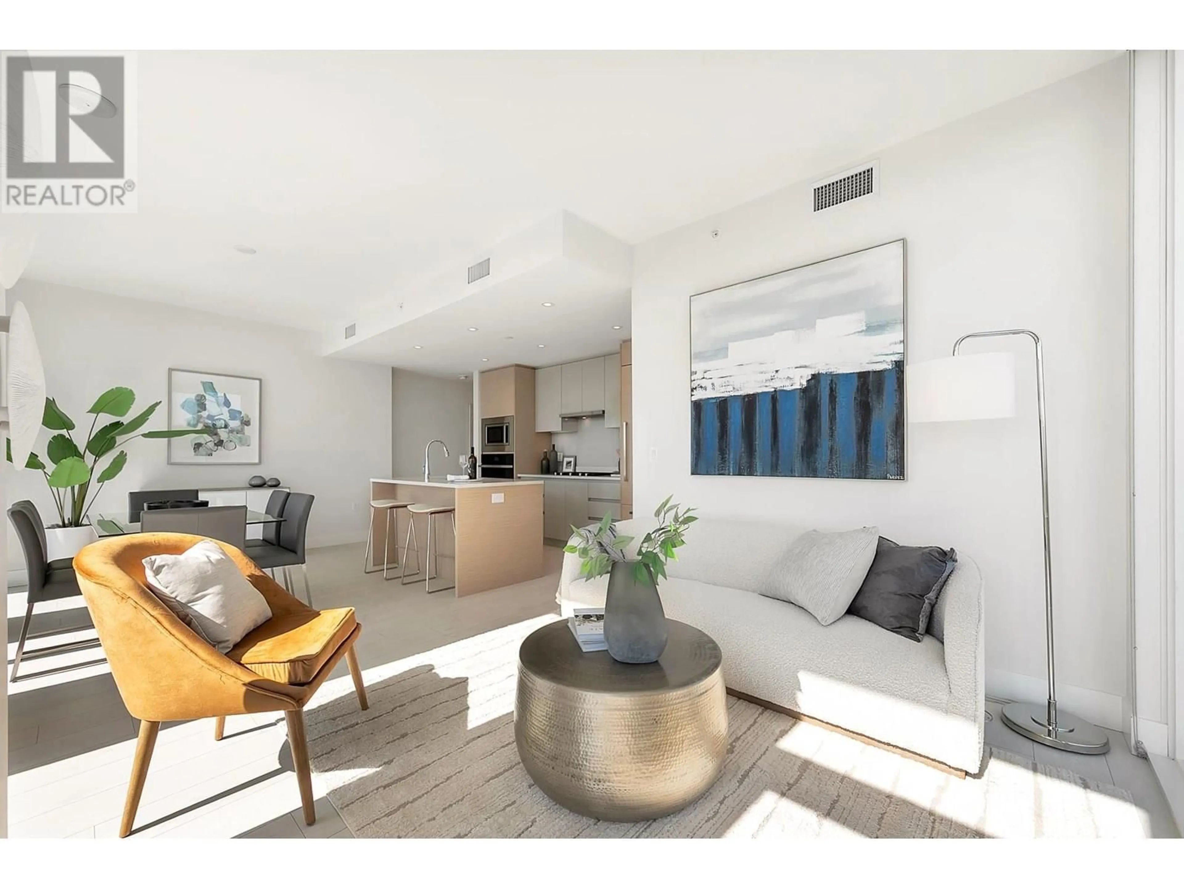 Living room with furniture, unknown for 2203 - 3538 SAWMILL CRESCENT, Vancouver British Columbia V5S0J8