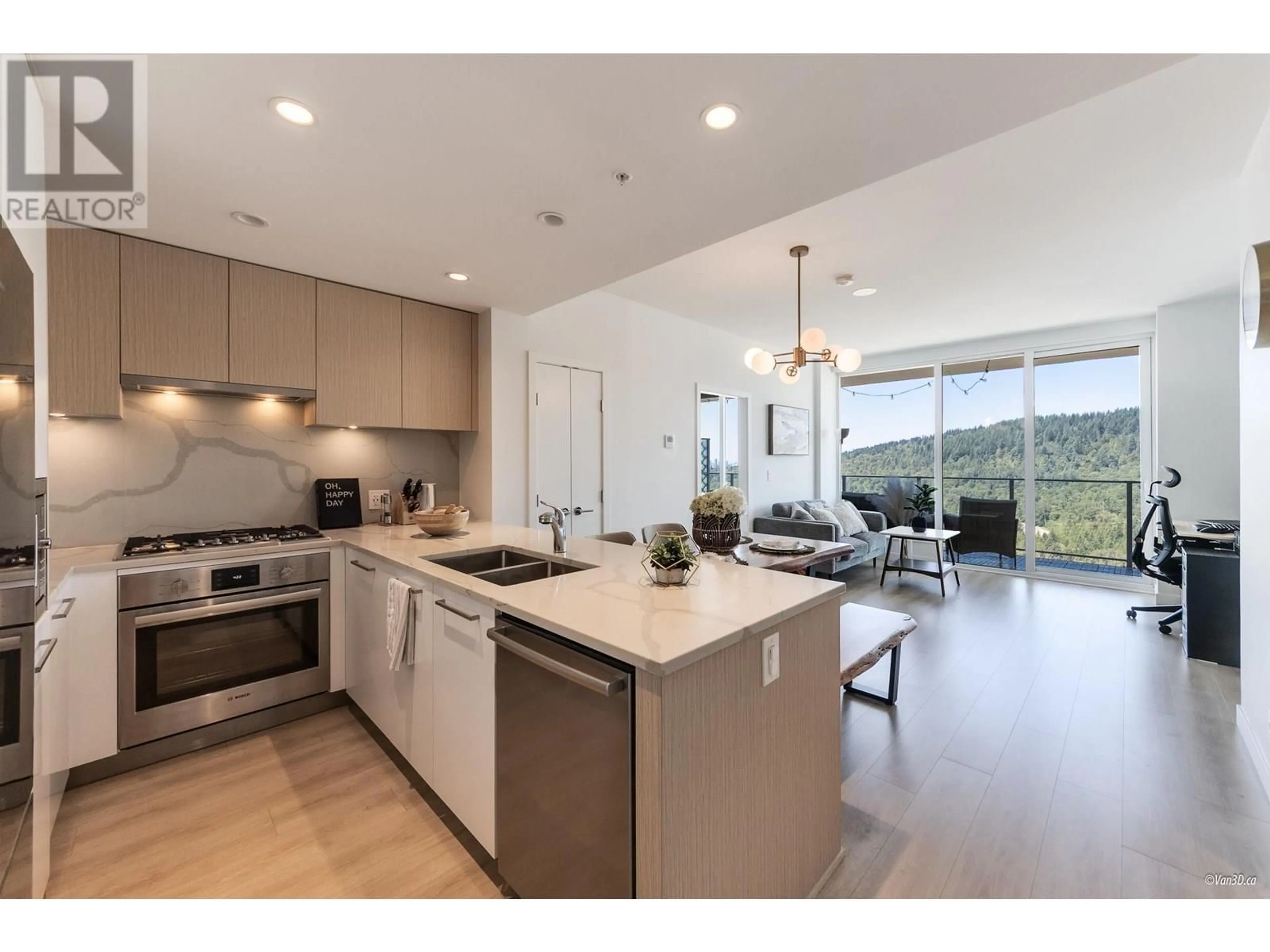Open concept kitchen, unknown for 2703 - 567 CLARKE ROAD, Coquitlam British Columbia V3J0K7