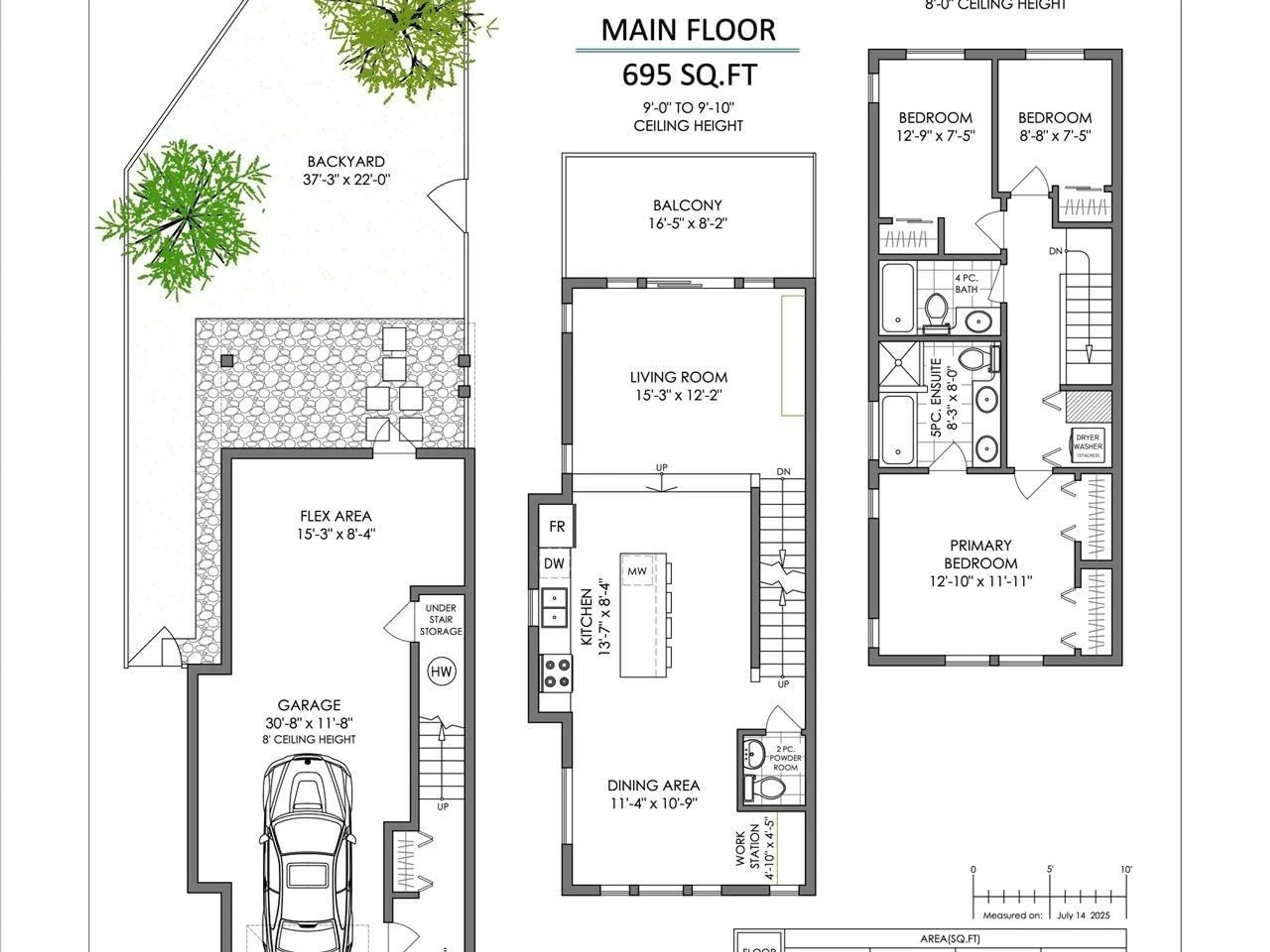Floor plan for 68 - 10415 DELSOM, Delta British Columbia V4C0B1