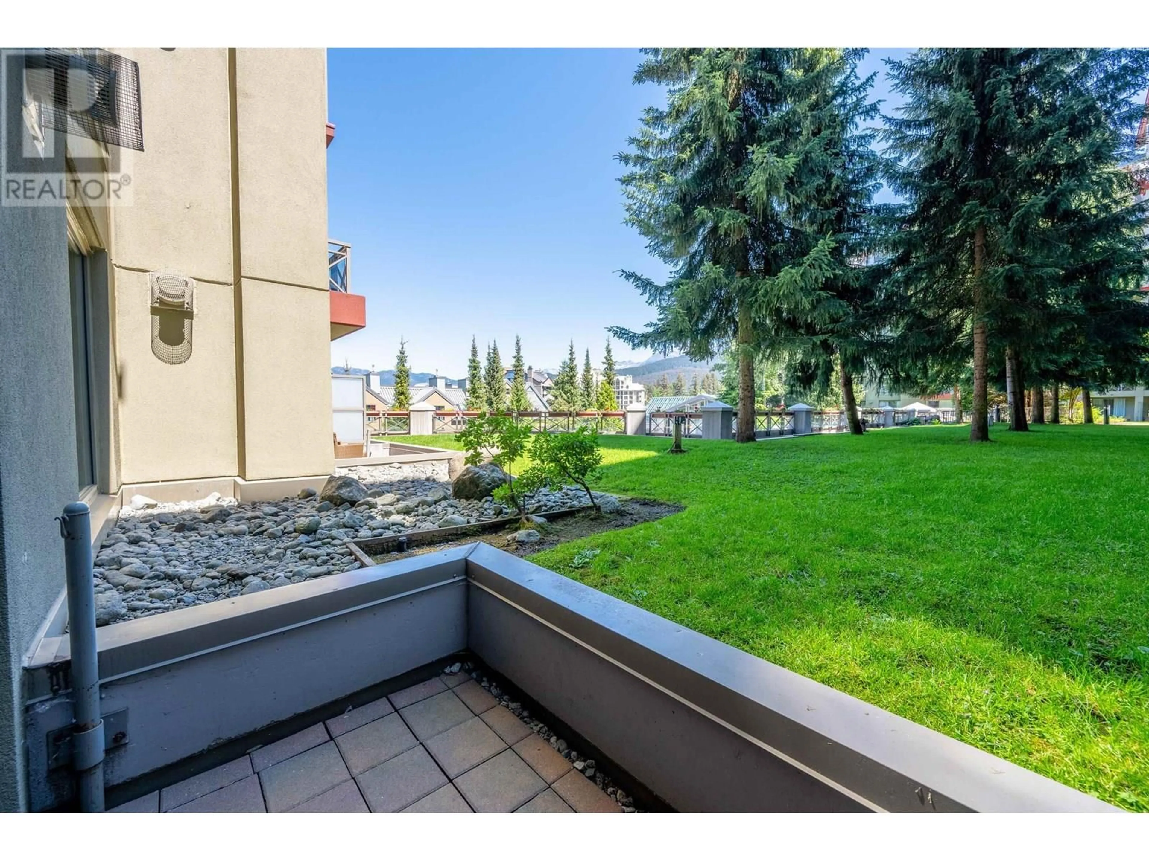 Patio, water/lake/river/ocean view for 351/352 - 4090 WHISTLER WAY, Whistler British Columbia V8E1J3