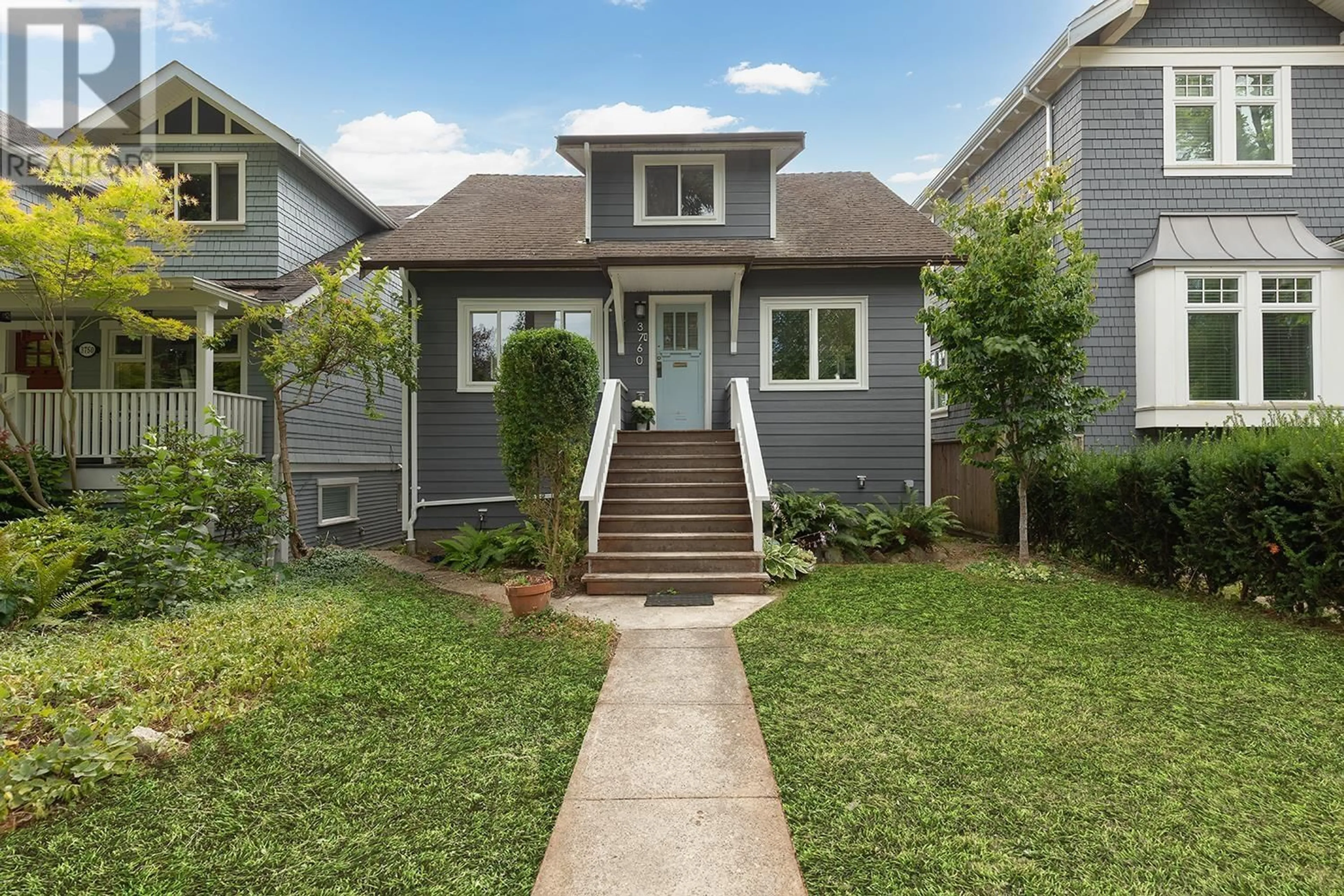 Home with vinyl exterior material, street for 3760 37TH AVENUE, Vancouver British Columbia V6N2V9