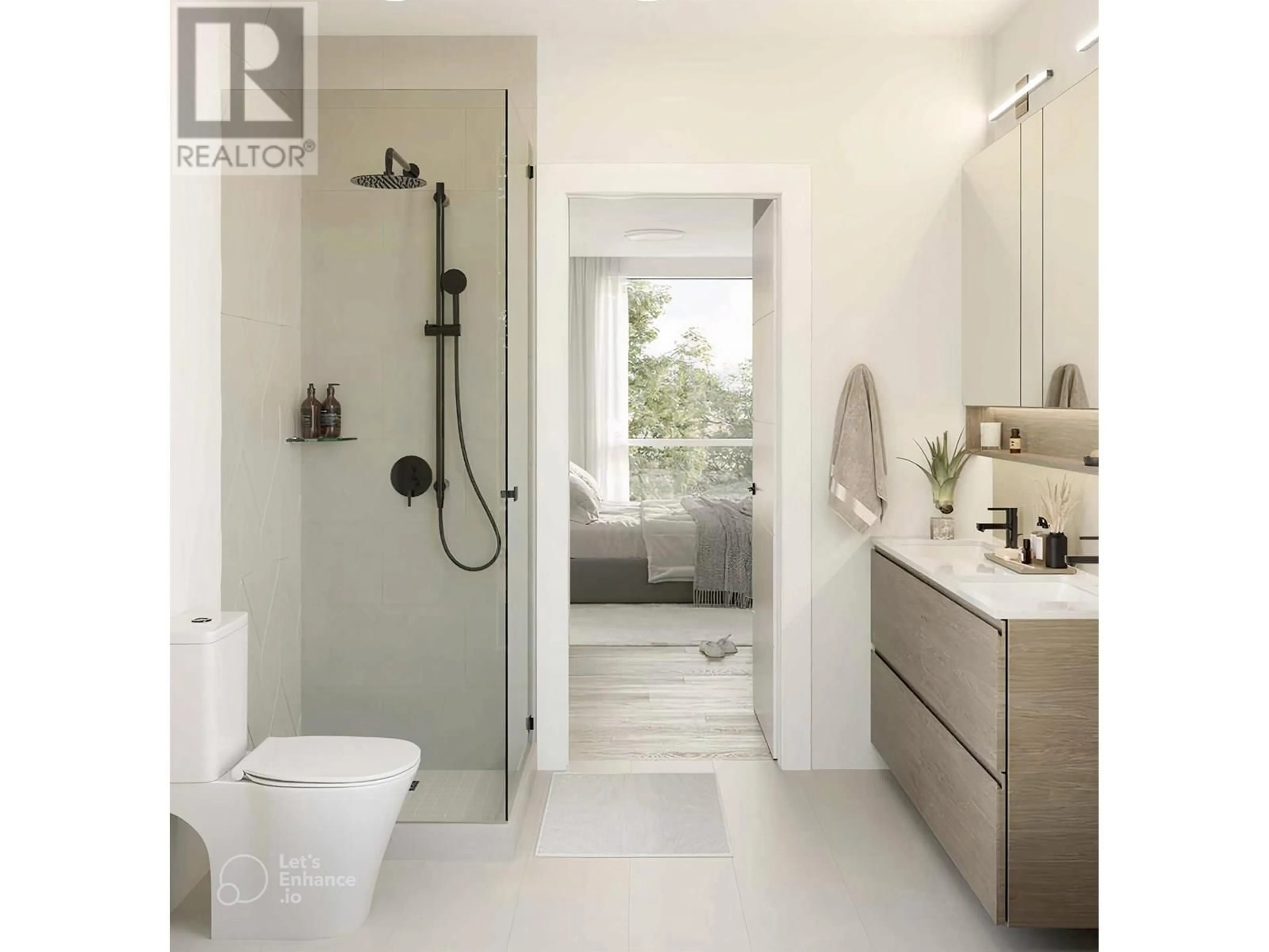 Contemporary bathroom, ceramic/tile floor for 504 - 2268 BROADWAY, Vancouver British Columbia V5N1W9