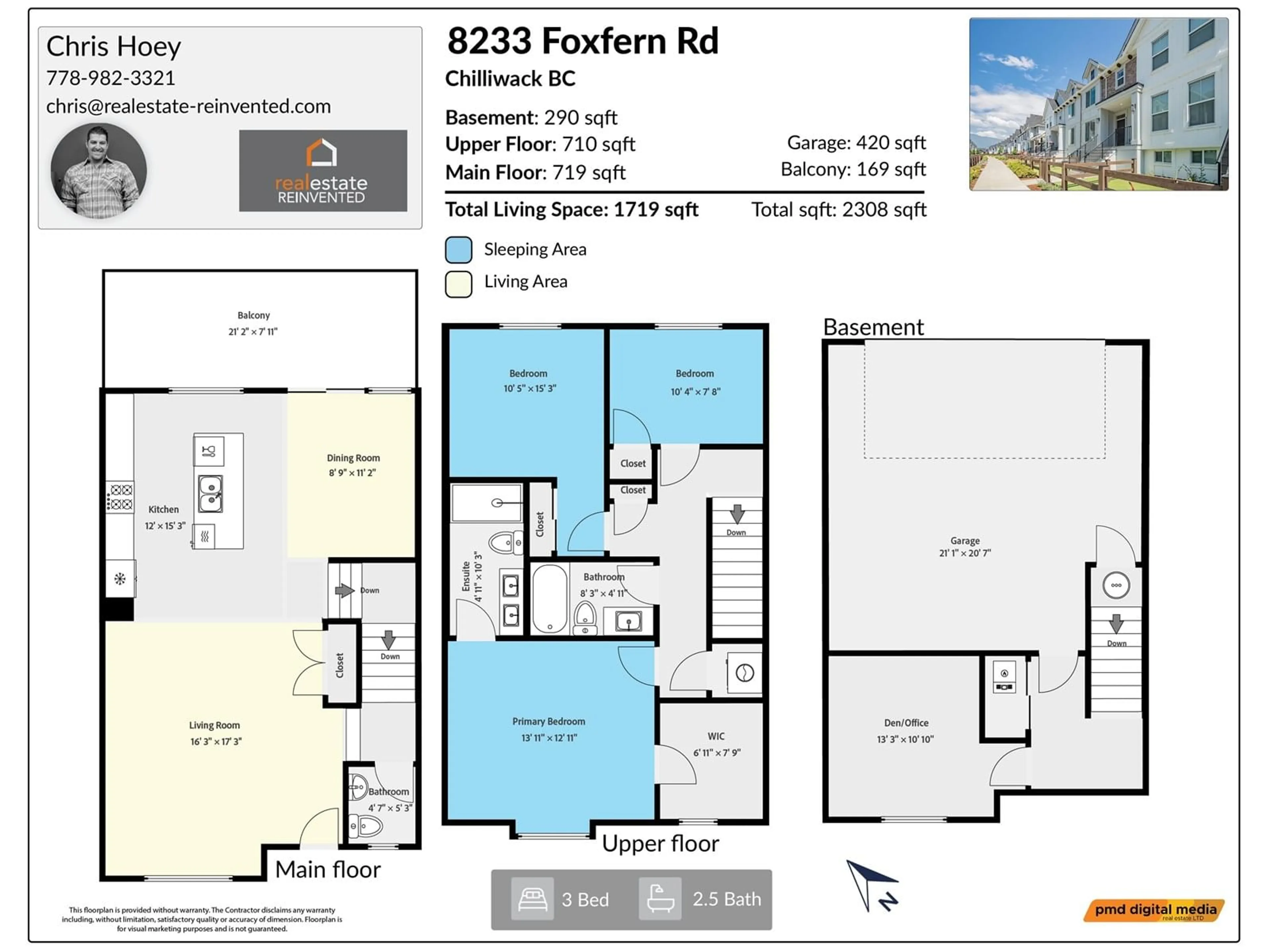 Floor plan for 8233 FOXFERN ROAD, Chilliwack British Columbia V2R6H9