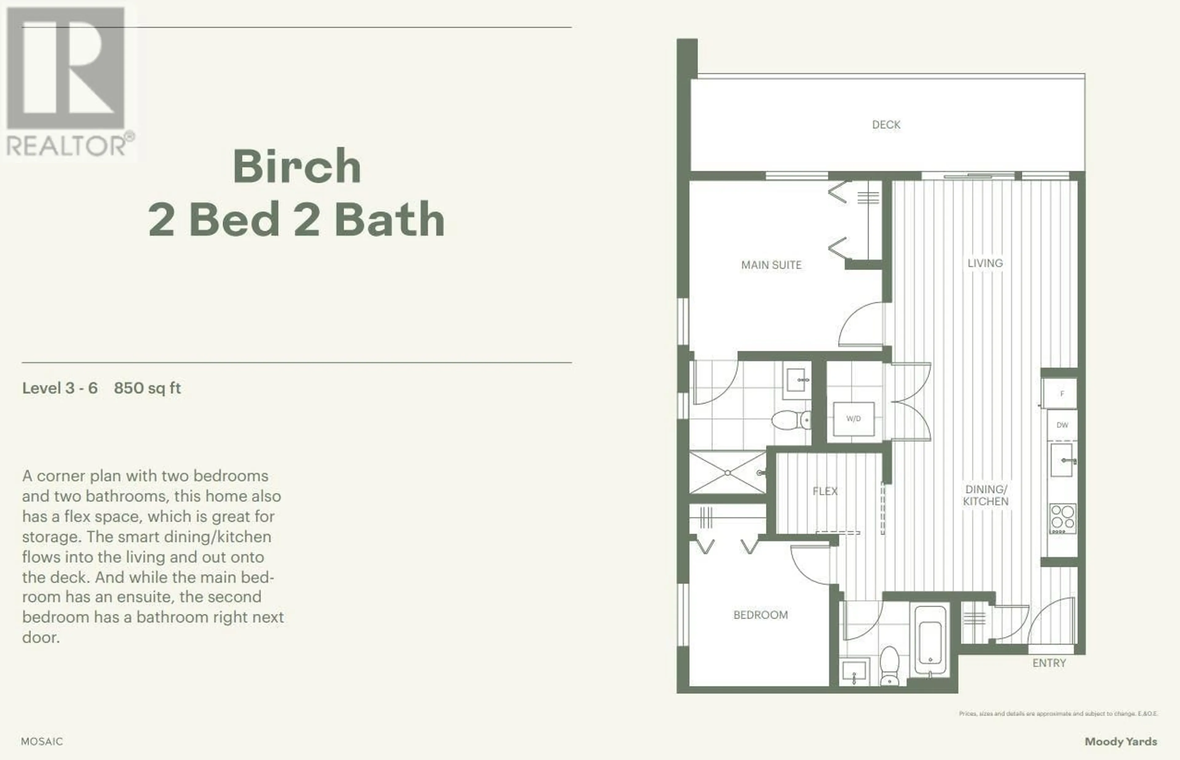 Floor plan for 610 - 3075 MURRAY STREET, Port Moody British Columbia V3H1X3